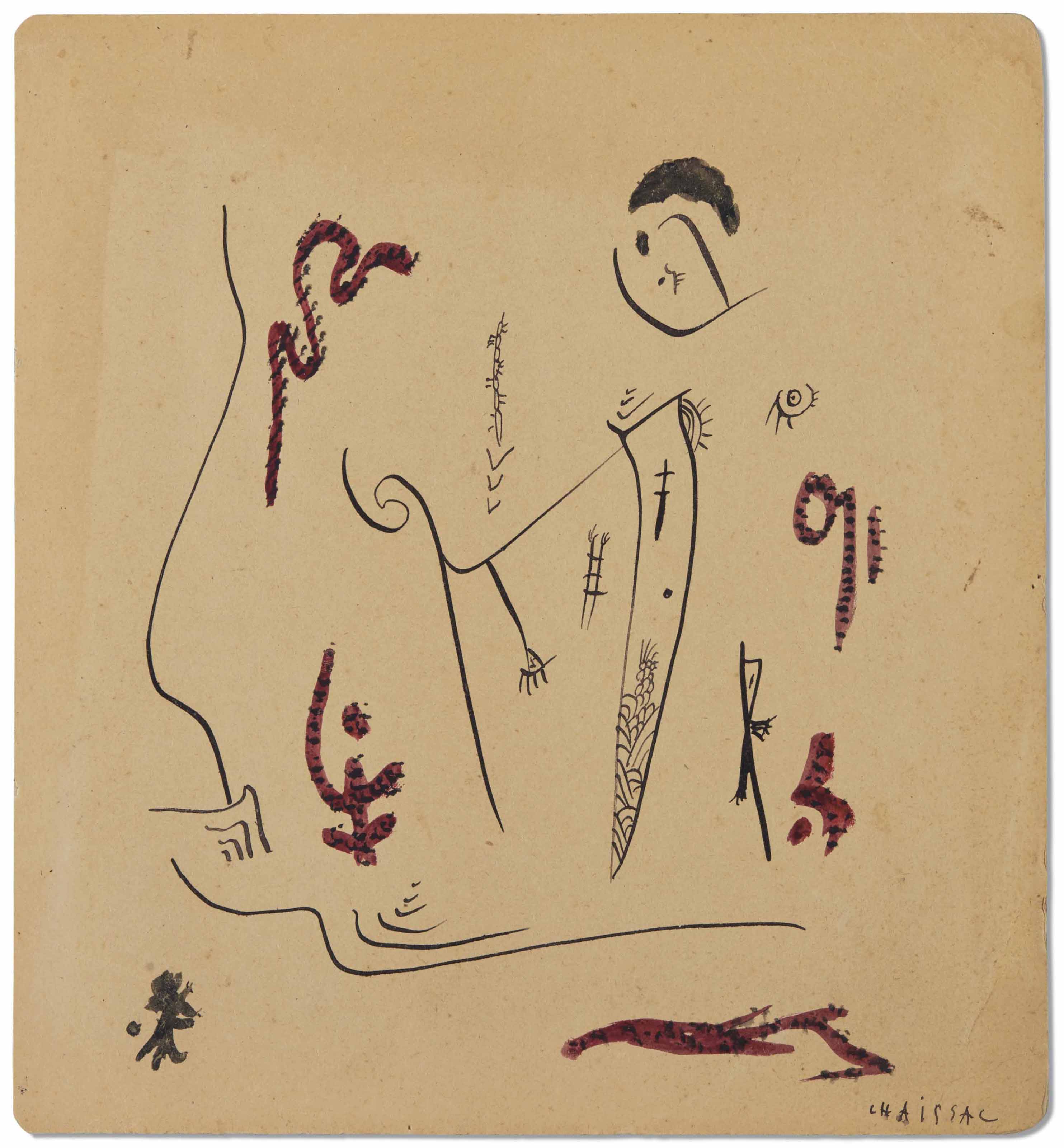 GASTON CHAISSAC (19101964) , Sans titre Christie's