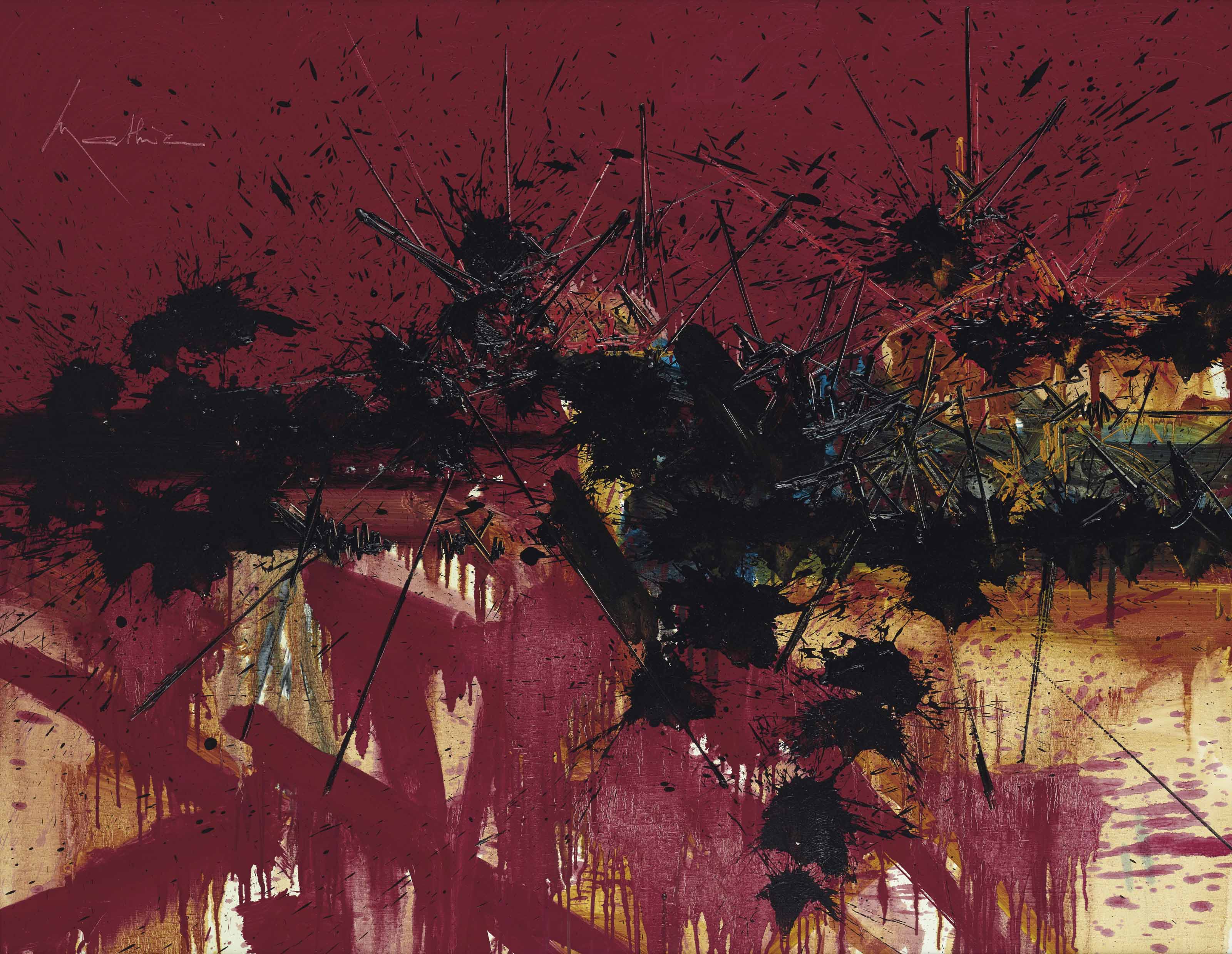 GEORGES MATHIEU (1921-2012)