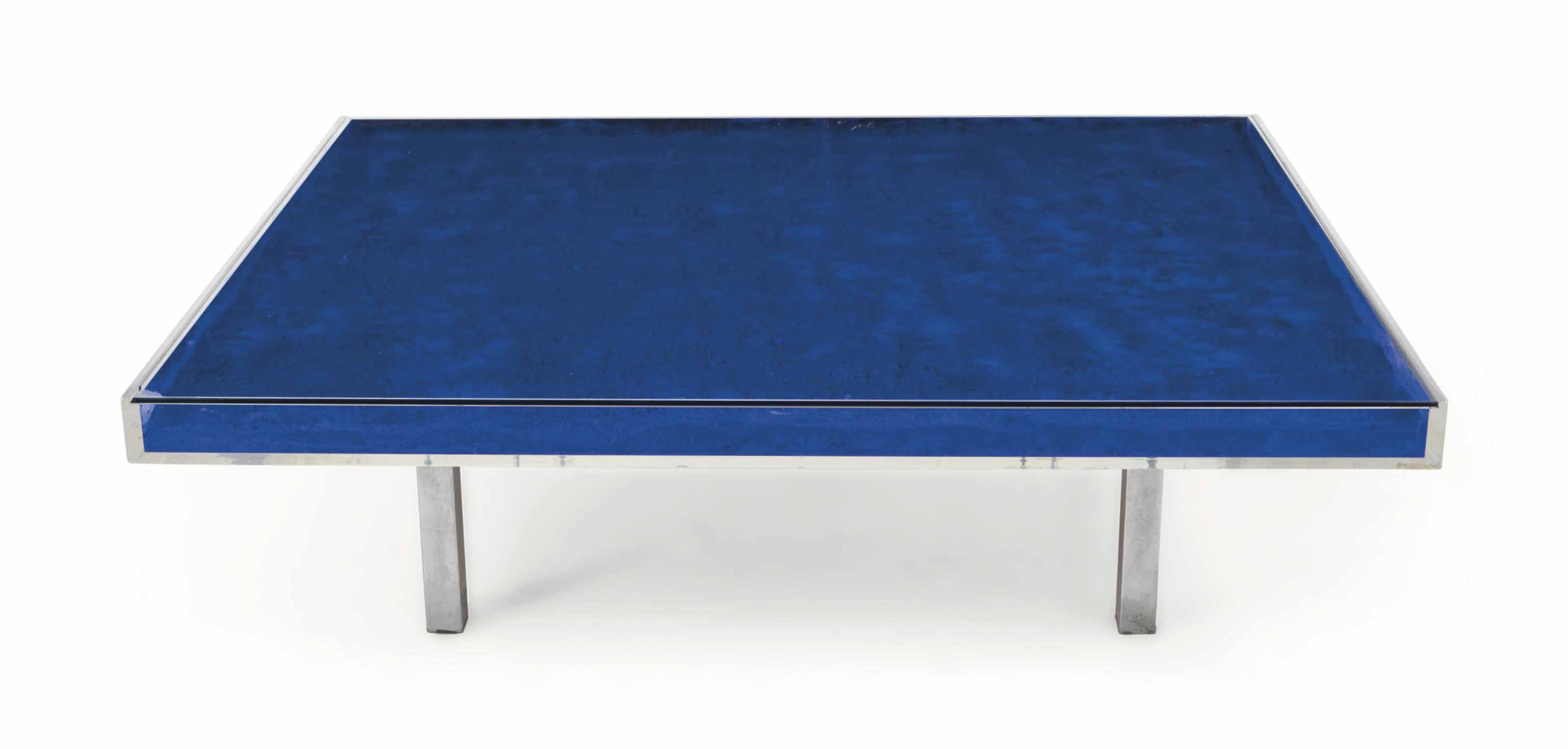 YVES KLEIN (19281962) , Table bleue TM Christie's