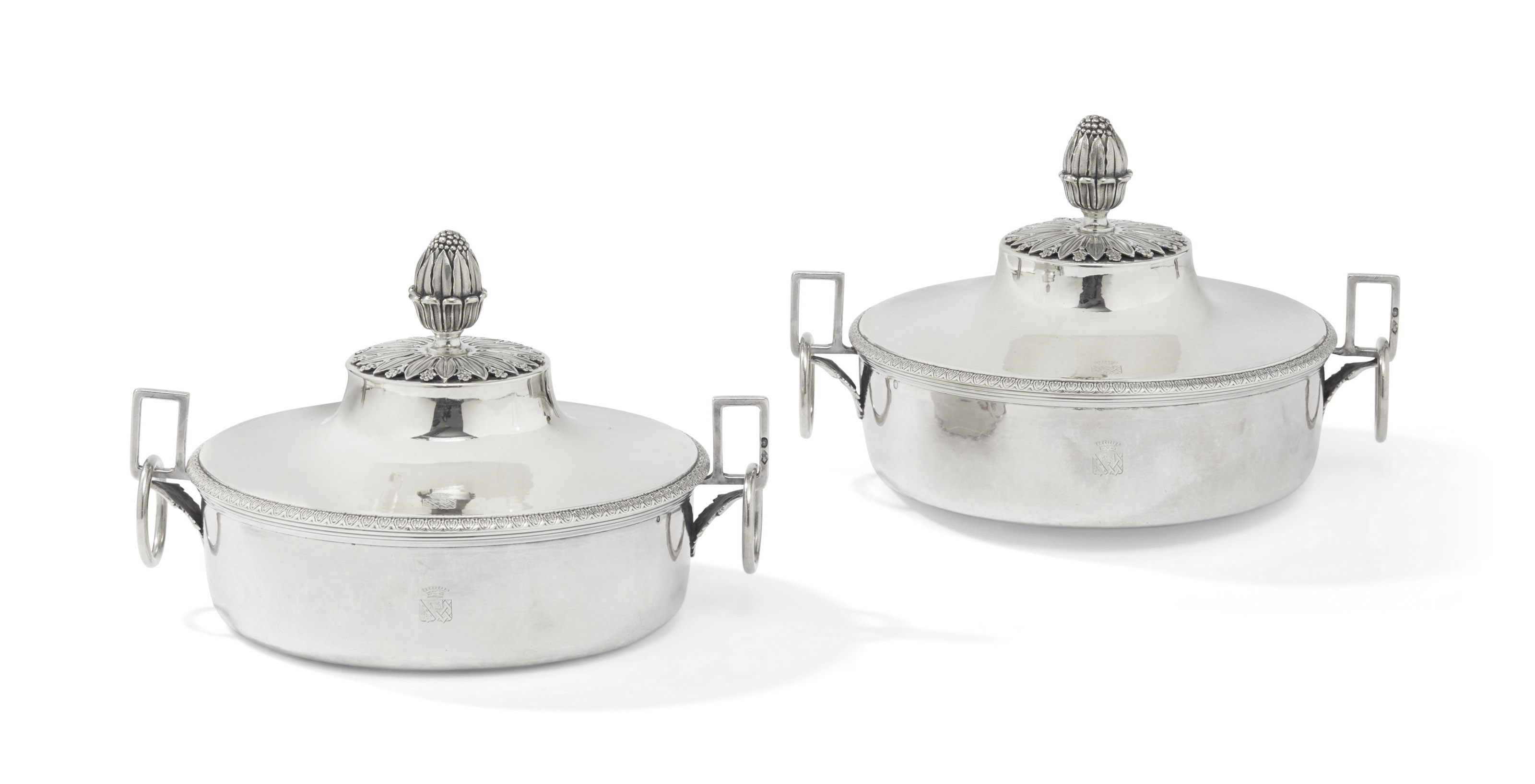 BASILEMARIEVICTOR LENFANT, PARIS, 17981809 , PAIRE DE LÉGUMIERS ET