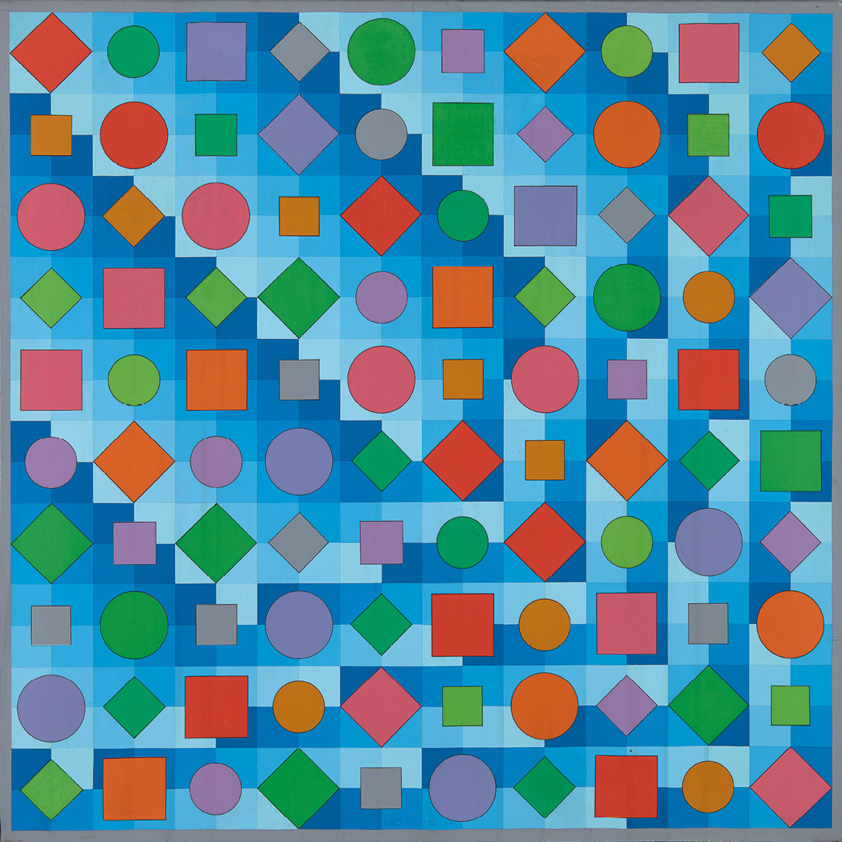 VICTOR VASARELY (FRANCE, 1906-1997) , DINN - C  Christie's