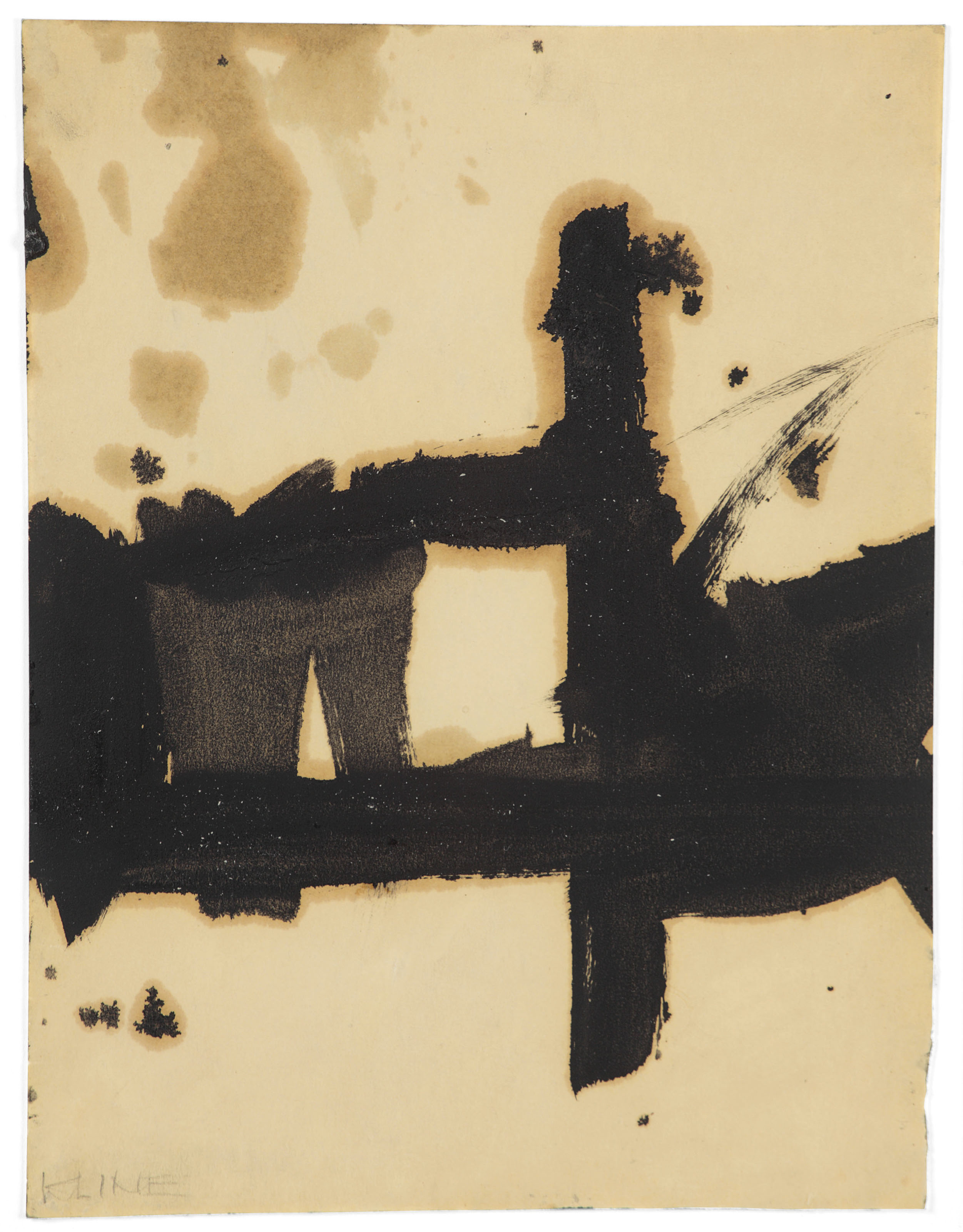 Franz Kline (19101962) , Composition Christie's