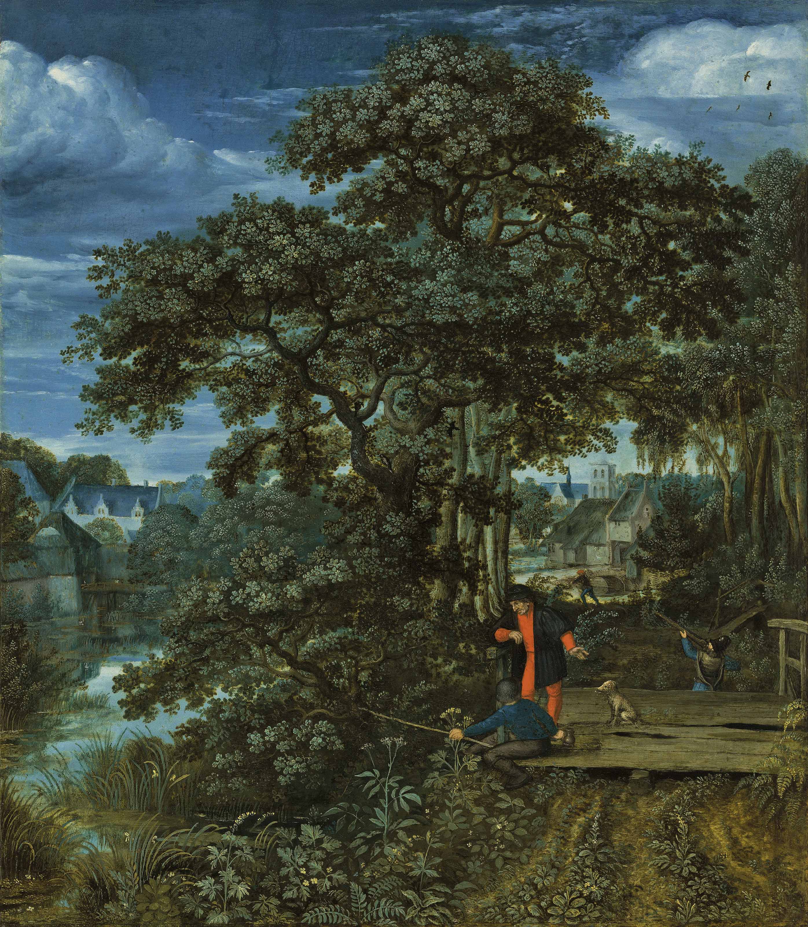 Lucas van Valckenborch I (Leuven after 1535-1597 Frankfurt a