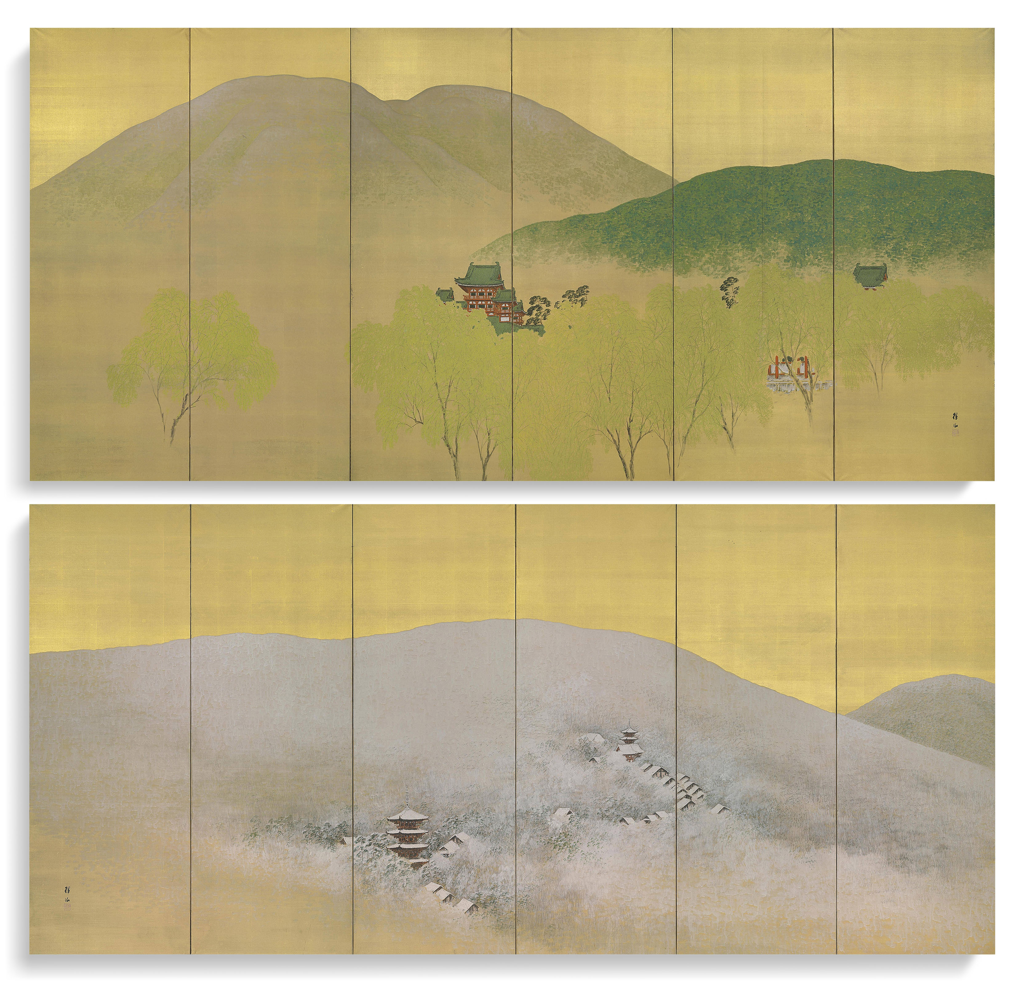 Catalog image of SPRING AND WINTER IN HIGASHIYAMA