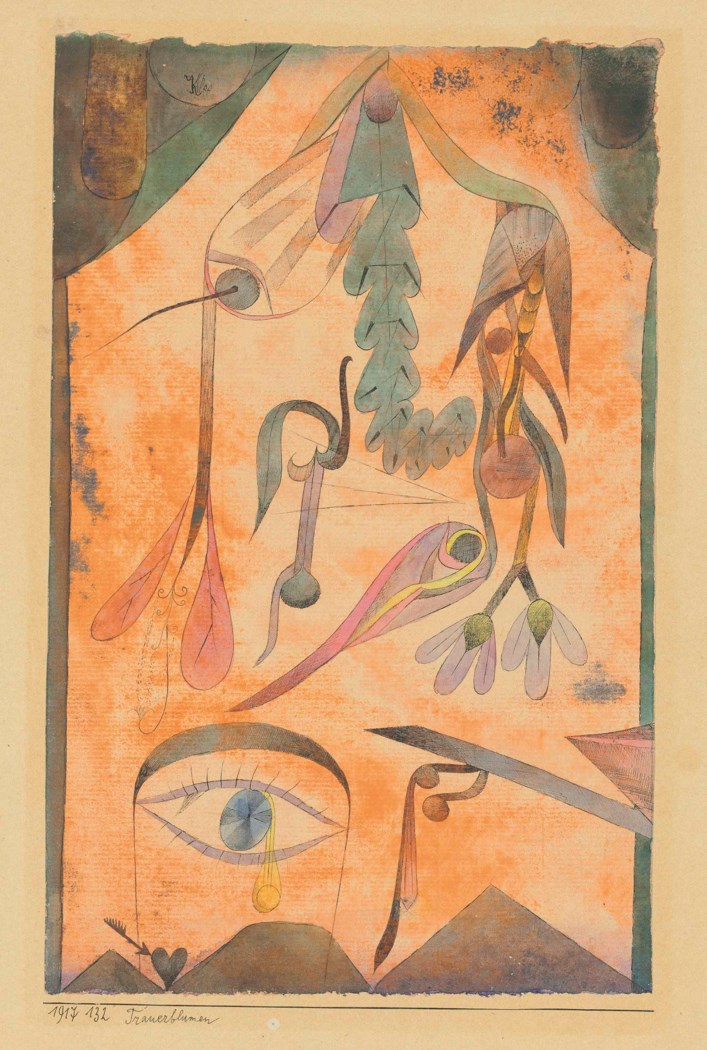 Paul Klee (1879-1940), Trauerblumen (Mourning Flowers) | Christie's