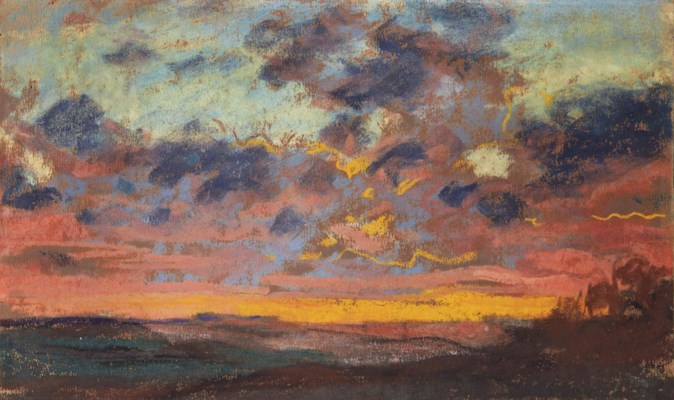 monet coucher de soleil