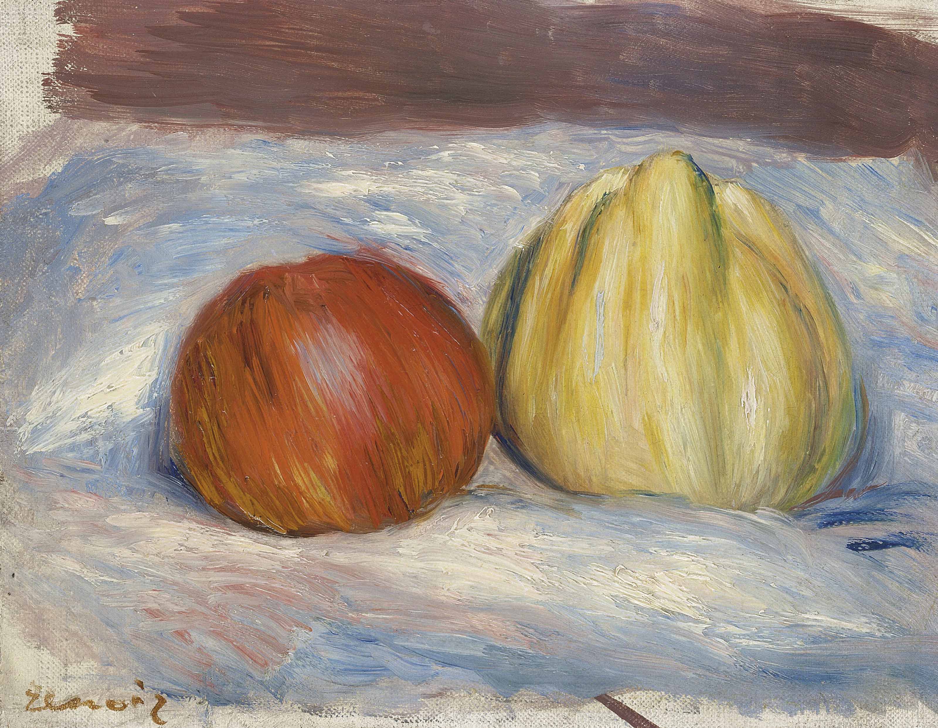 Bonhams : PIERRE-AUGUSTE RENOIR (1841-1919) Nature morte aux