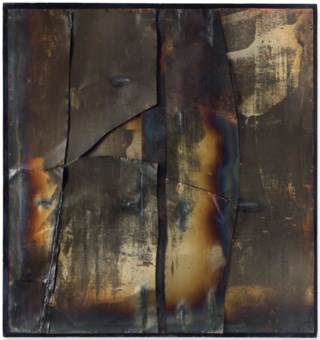 Alberto Burri 1915 1995 Ferro T 1950s Paintings Christie S