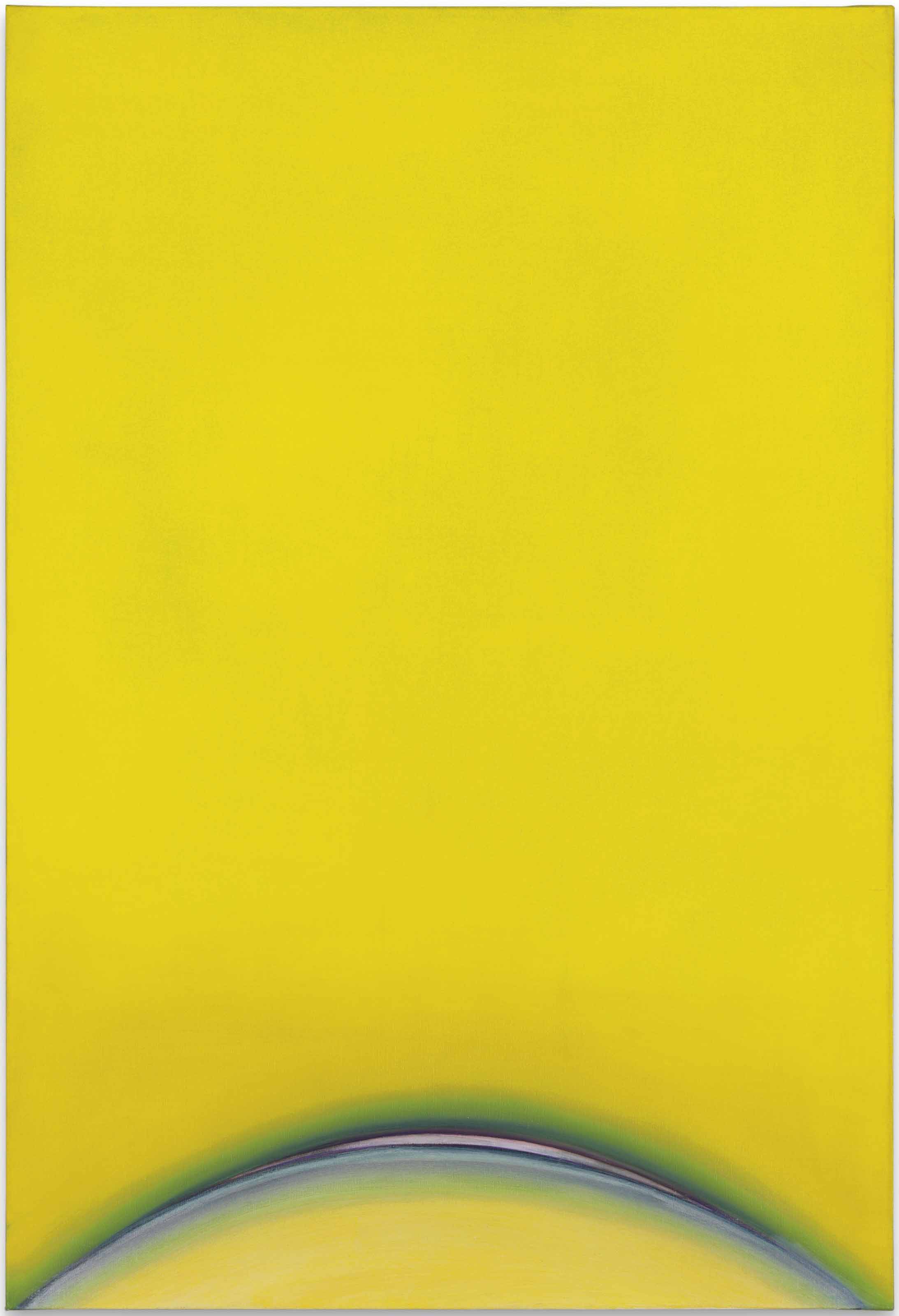 Huguette Caland (b. 1931), Bribes de Corps, 1973. 50&frac34; x 34⅝ in (129 x 88 cm). Estimate: &pound;60,000-80,000. This lot is offered in the&nbsp;Post-War and Contemporary Art Day Auction on 7 March 2018  at Christie&rsquo;s in London