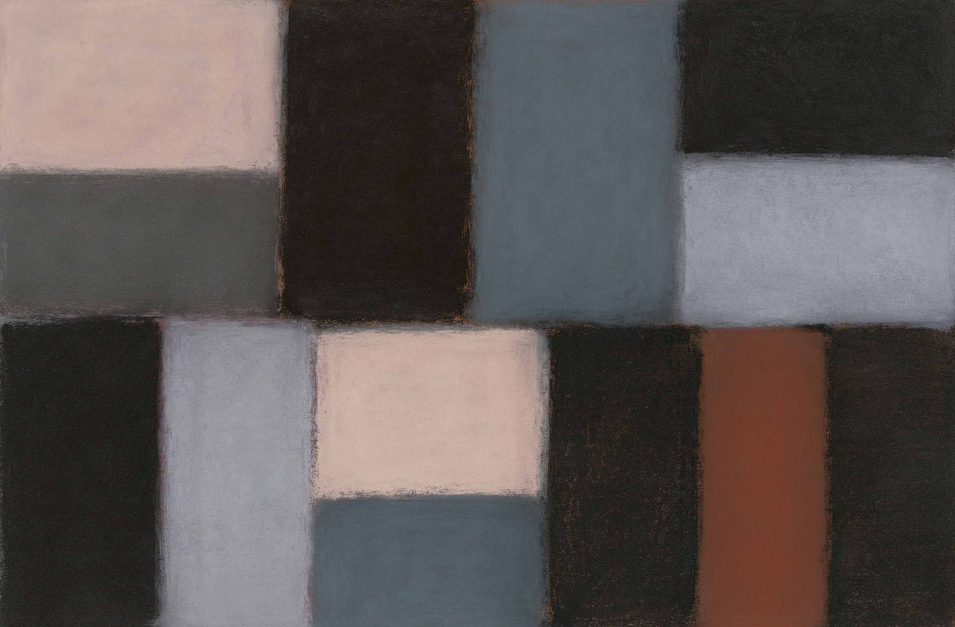 Sean Scully, M.18.04, 2004. Pastel. 40 x 60  in (101.6 x 152.4  cm). Sold for &pound;488,750 on 19 June 2018 at Christie&rsquo;s in London.&nbsp;&copy; Sean Scully