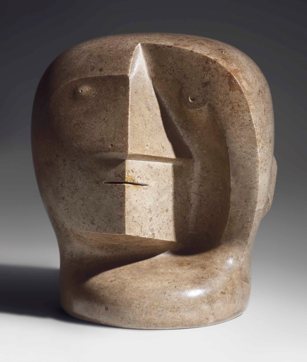 Henry Moore O M C H 1898 1986 Head 20th Century Sculptures Statues Figures Christie S