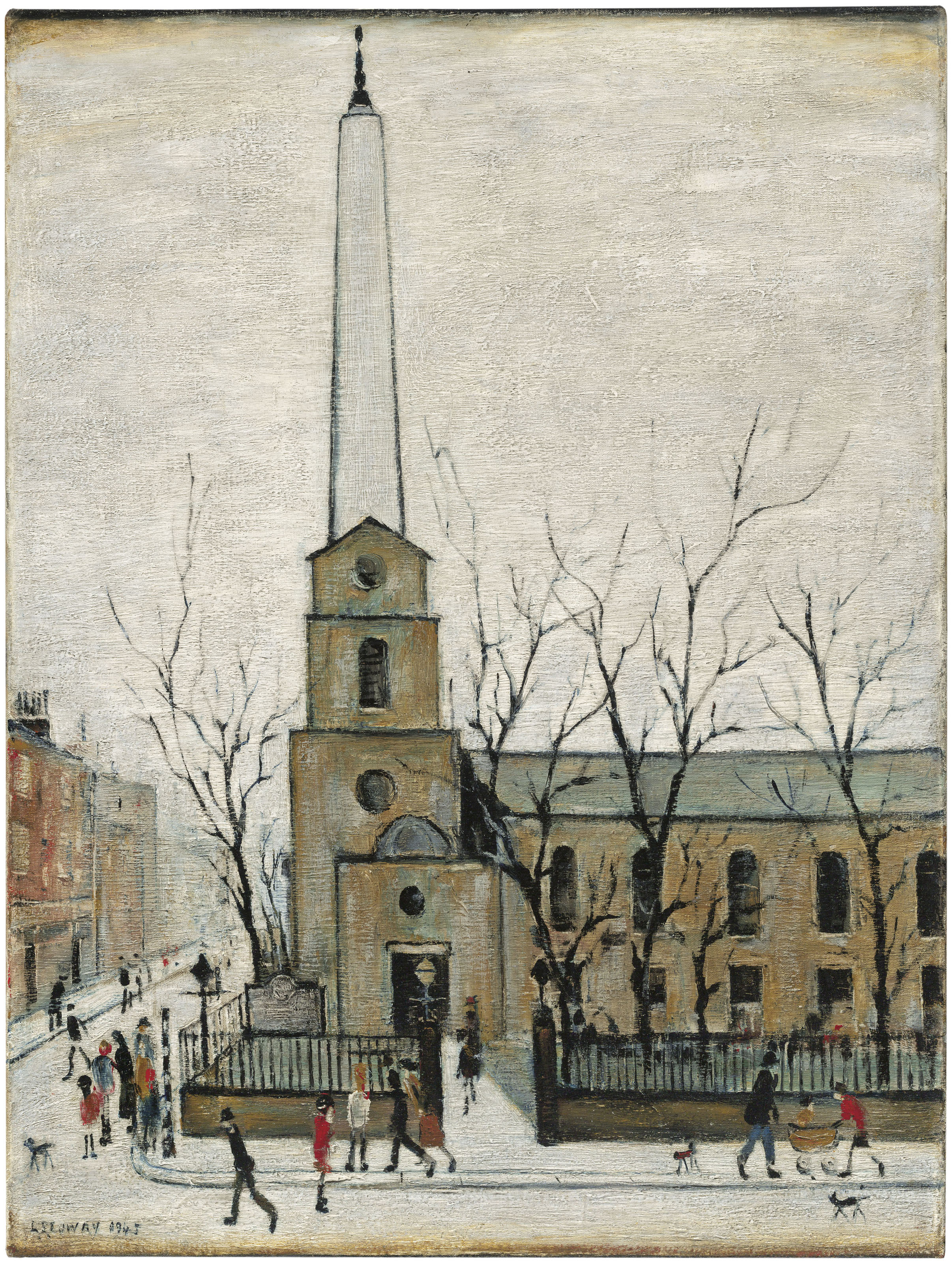 Laurence Stephen Lowry, R.A. (1887-1976) , St Luke's ...