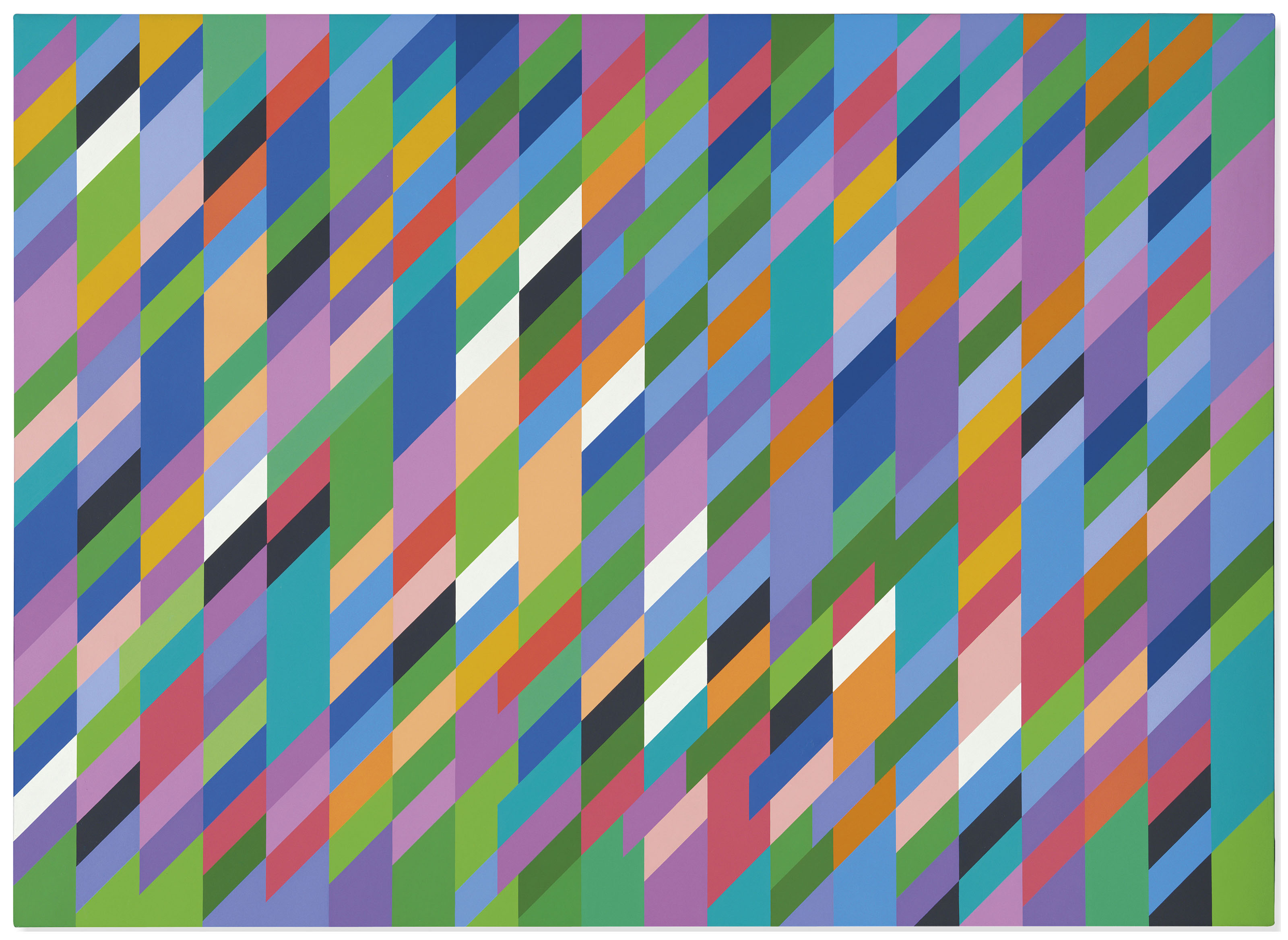 Bridget Riley (B. 1931) , Close By Christie's