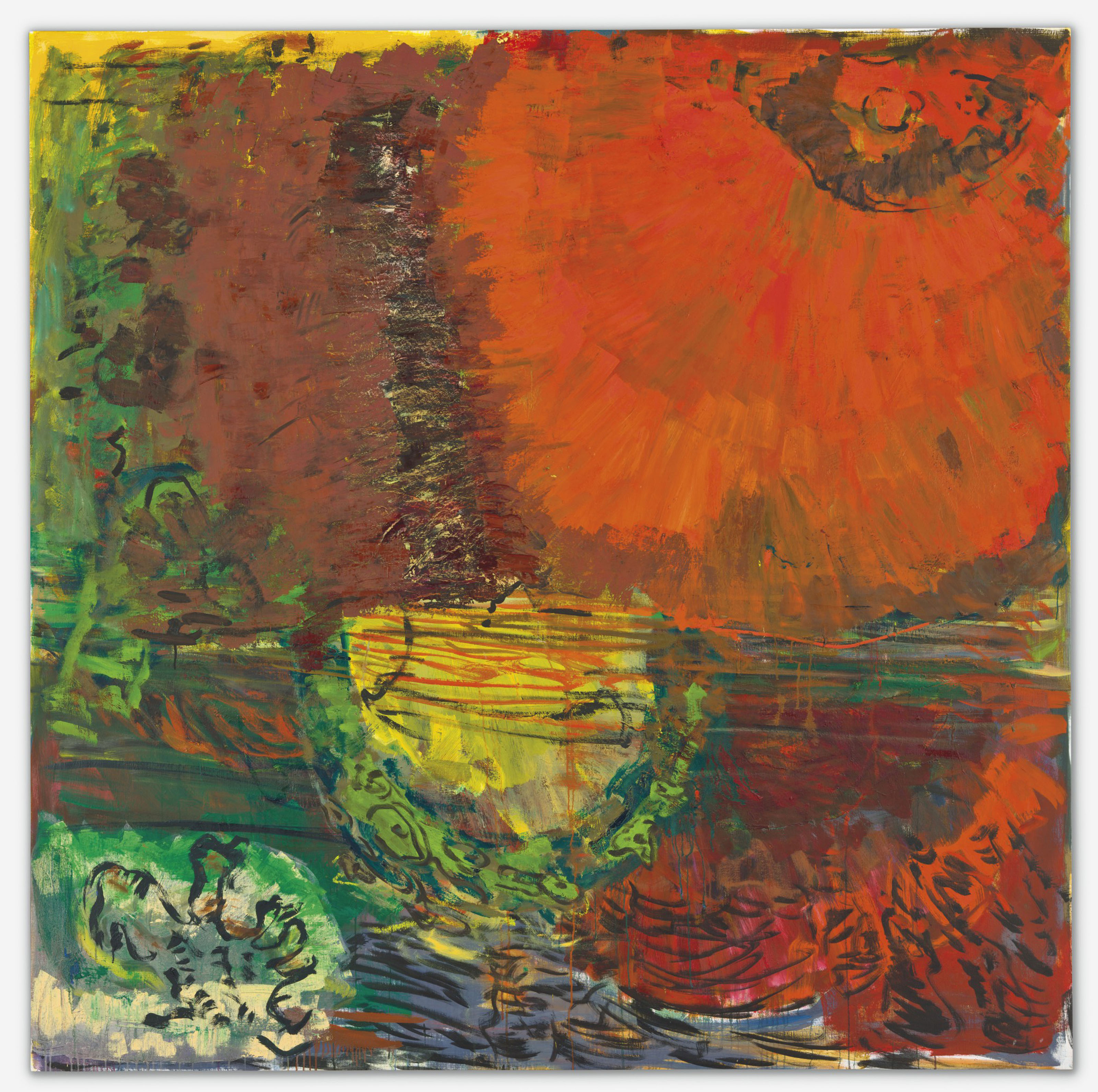Per Kirkeby - Untitled 2004 Poster（Per Kirkeby: Paintings