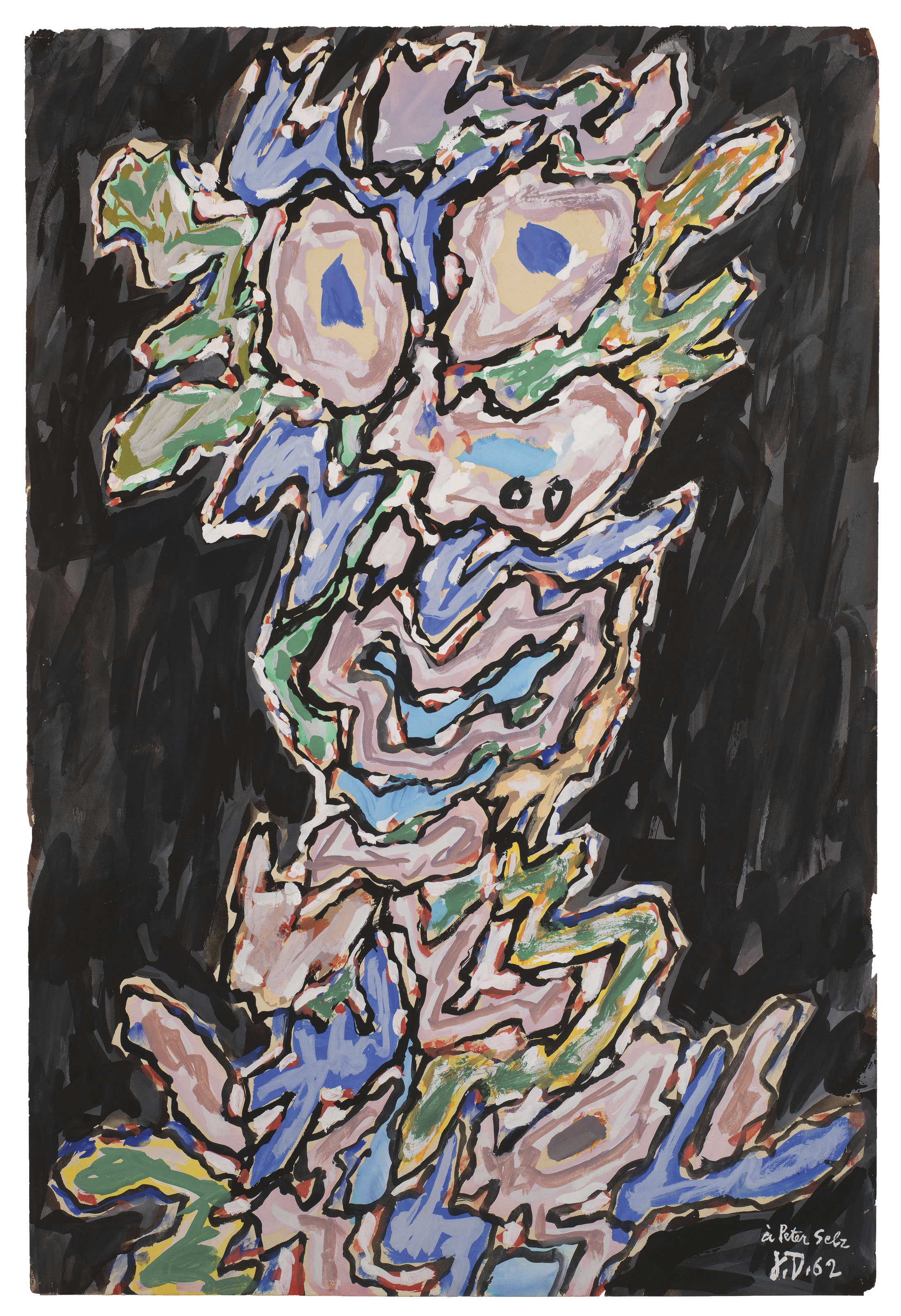 Kurry 「JUMP」アート In The Style Of Keith Haring - Jumping Man | Unknown Artist