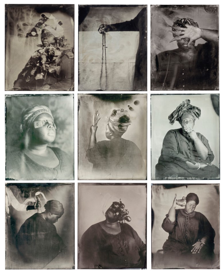 Khadija Saye (1992-2017), in this space we breathe, executed in 2017, this work is number one from an edition of fifty. Each sheet 24⅛ x 19 ¾ in (61.3 x 50.2 cm). Estimate £7,000-10,000. Offered in Post War and Contemporary Art Day Auction on 5 October 2018 at Christie’s in London