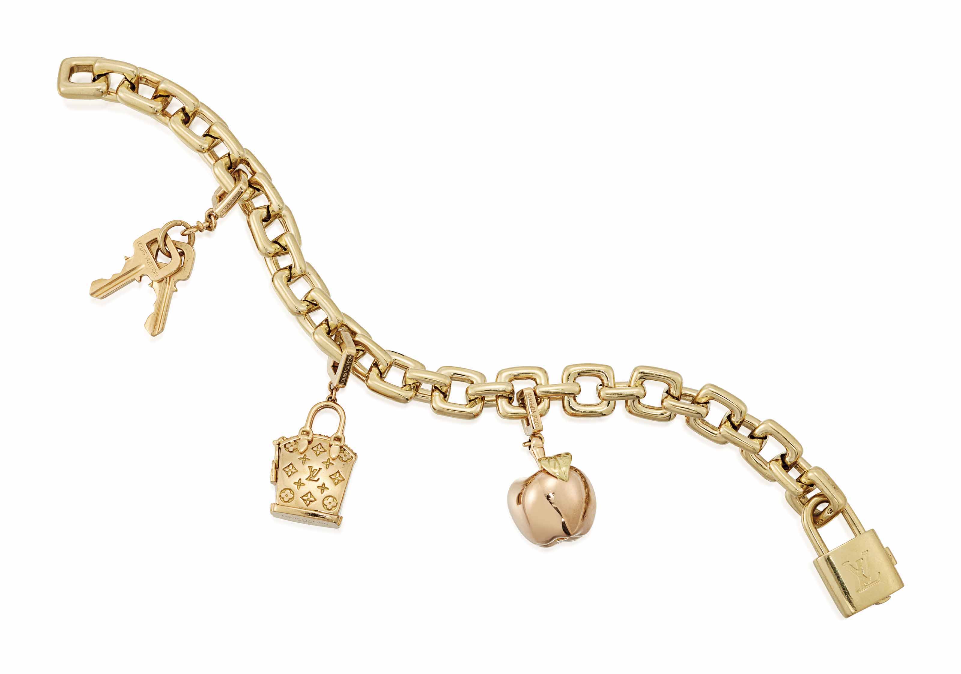 lv charms for bracelets