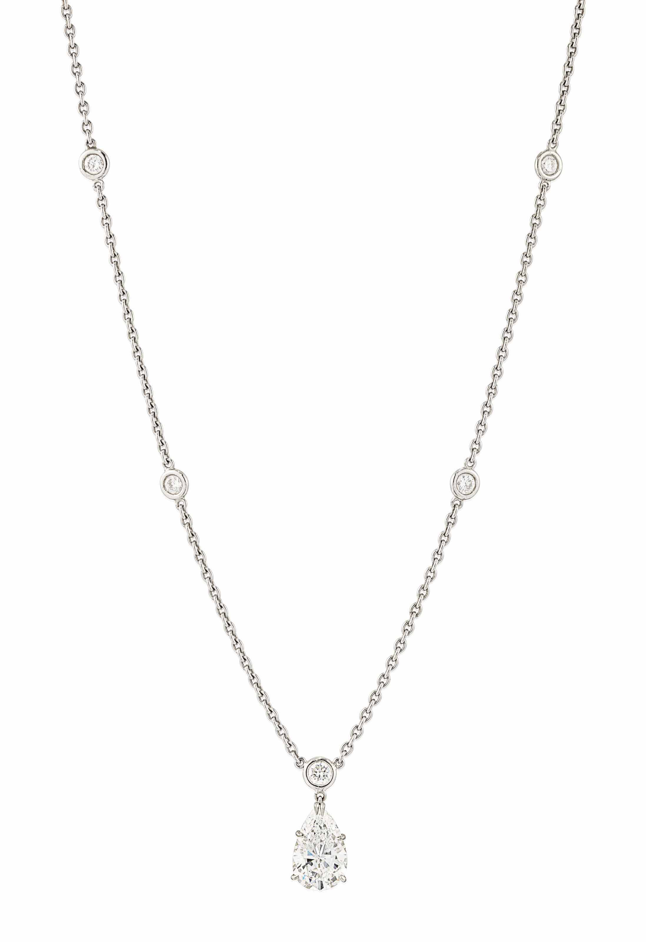 DIAMOND PENDANT NECKLACE, HARRY WINSTON Christie's
