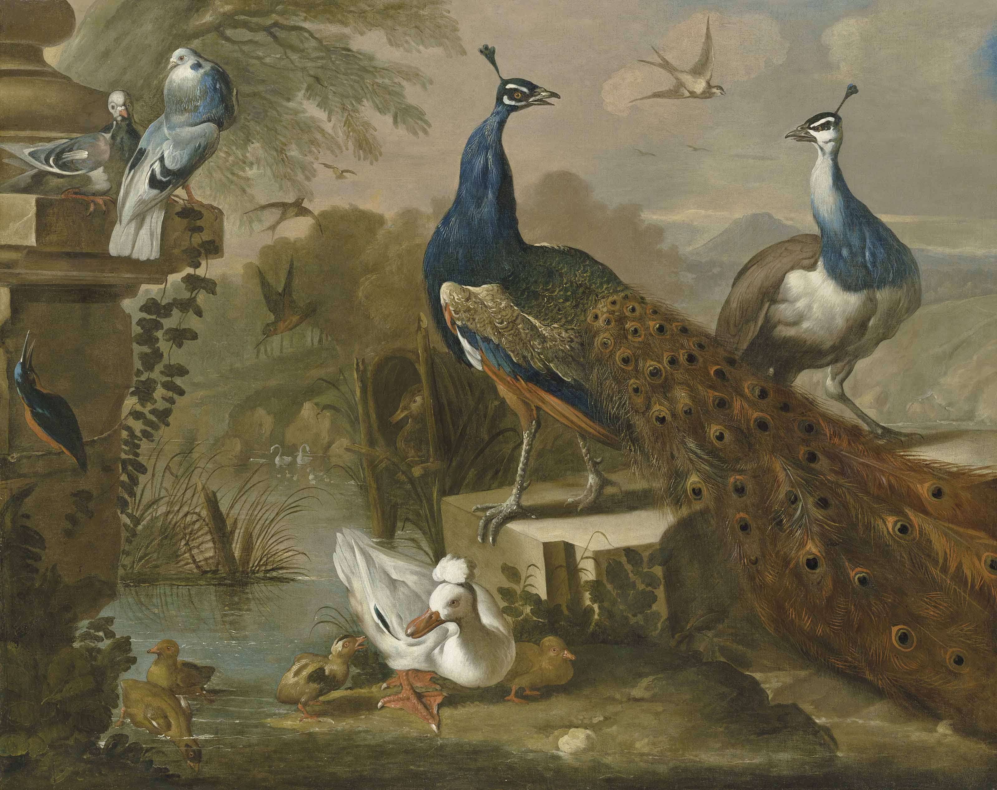 Circle of Pieter Casteels III (Antwerp 1684-1749 Richmond)