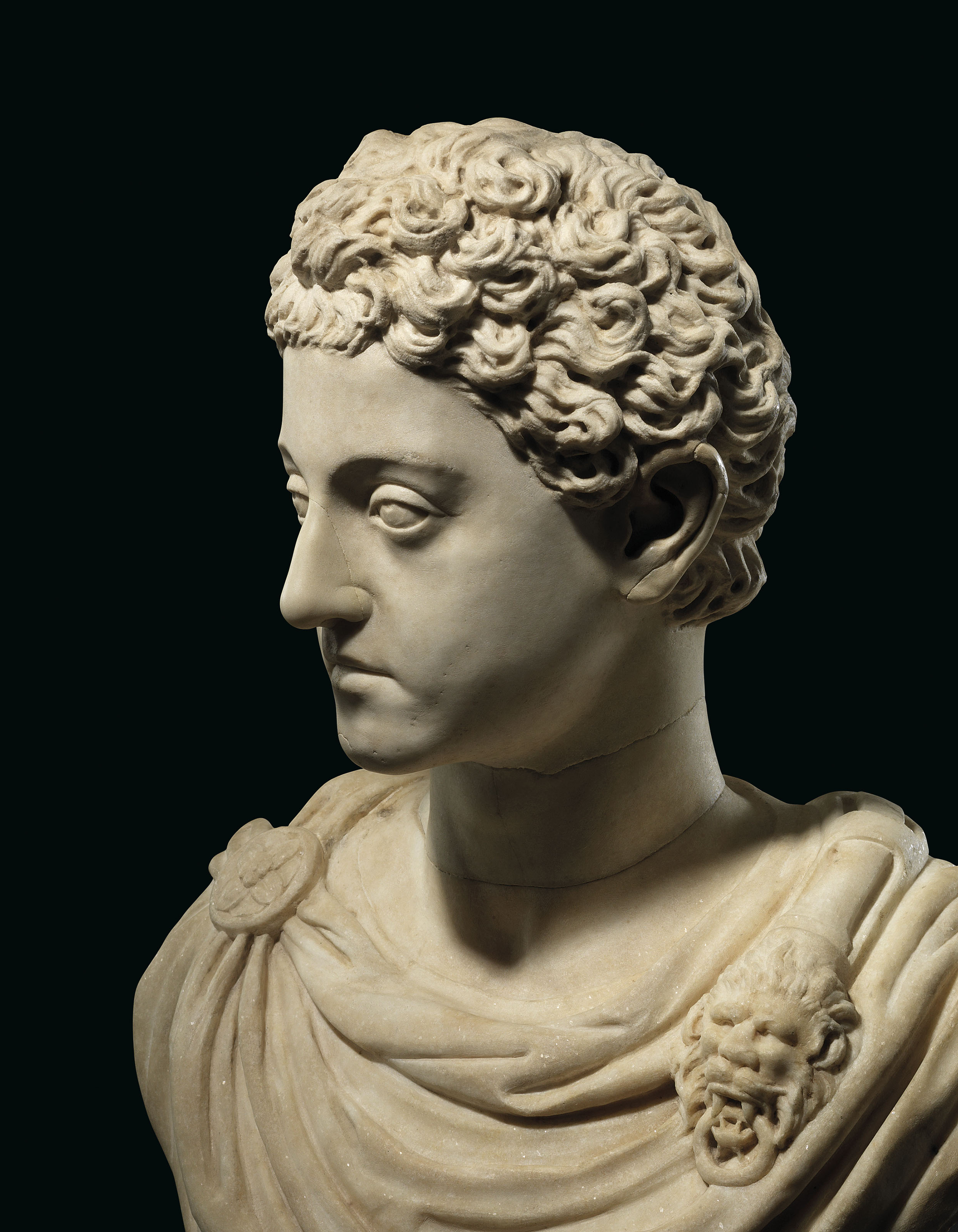 A marble bust of the Roman Emperor Commodus Christie's