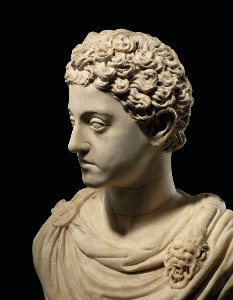 A marble bust of the Roman Emperor Commodus Christie's