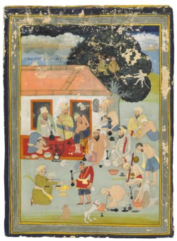 An 18th Century Copy Of The Ramayana Christies - 