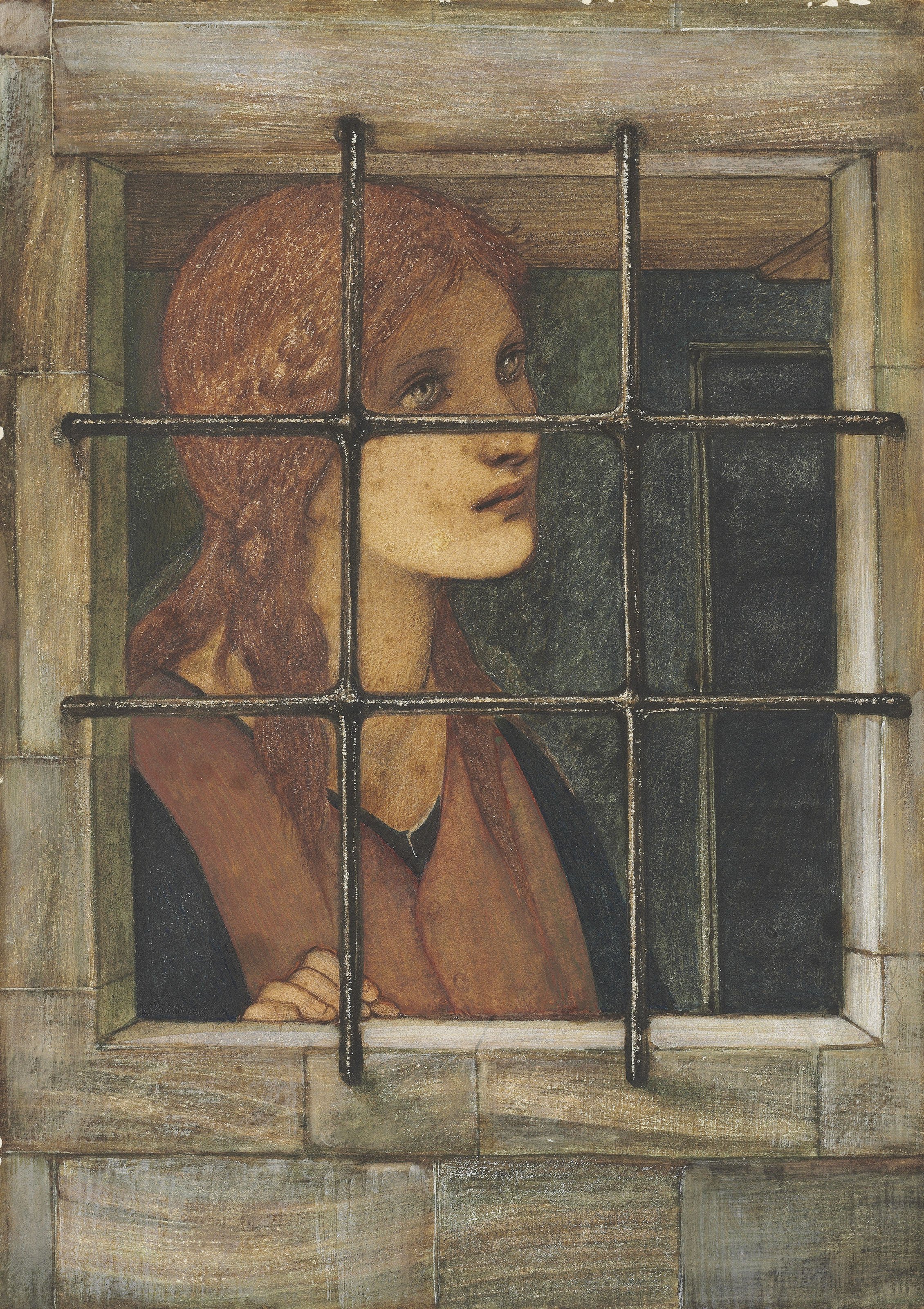 Fides, 1872, 63×178 cm by Edward Coley Burne-Jones: History