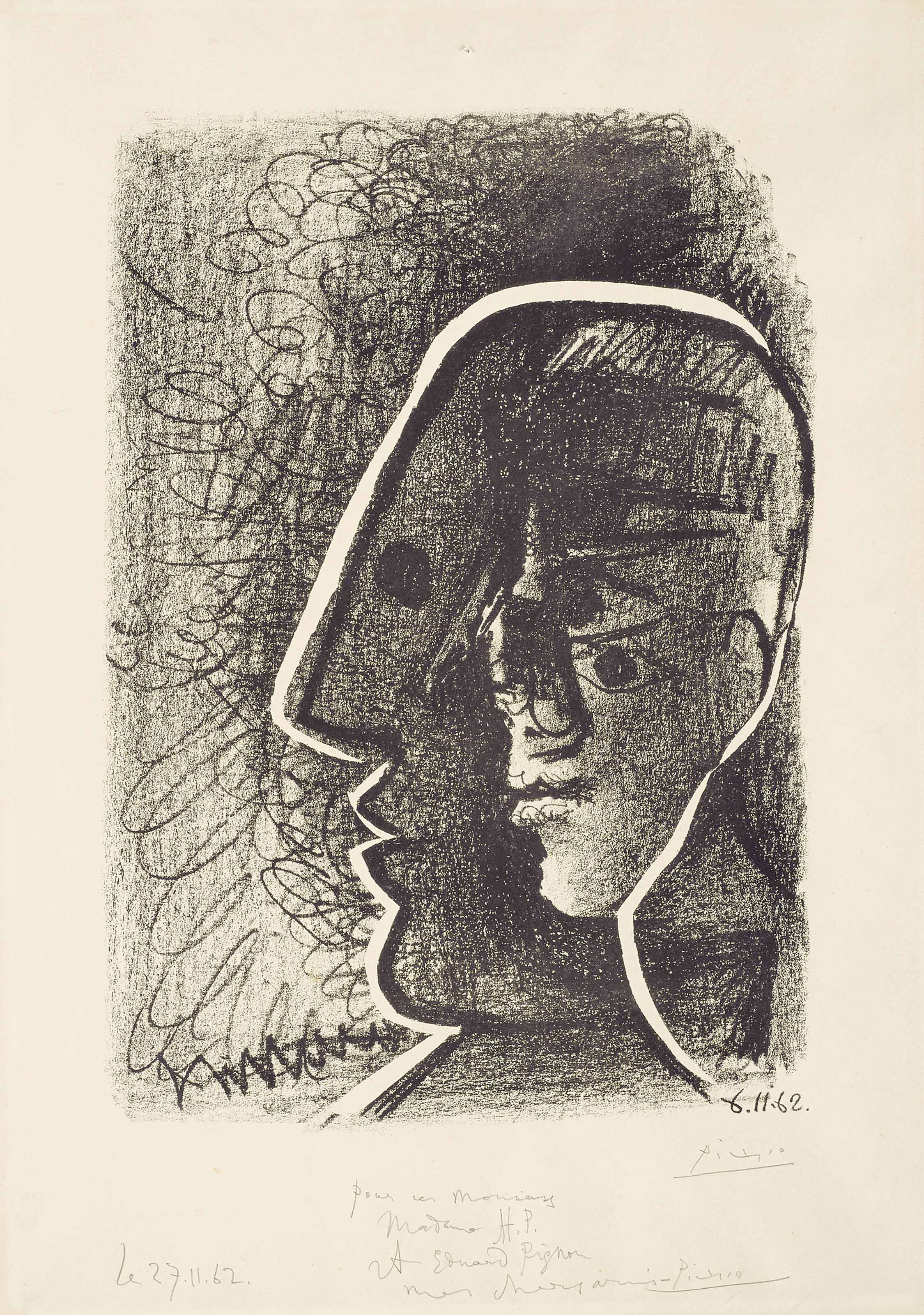PABLO PICASSO (1881-1973), Faune devoilant une femme, from
