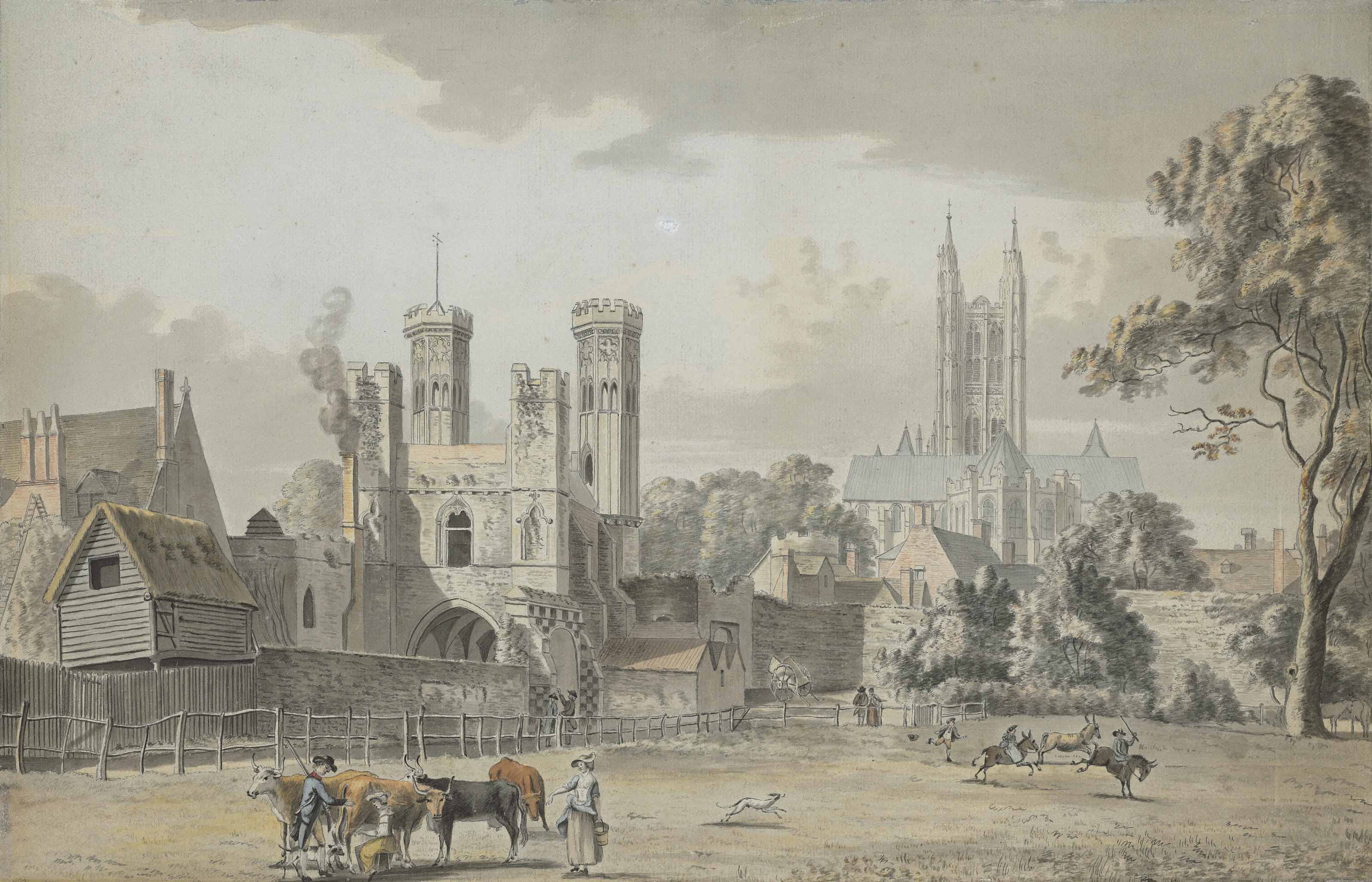 St Augustine's Abbey and the Cathedral, Canterbury