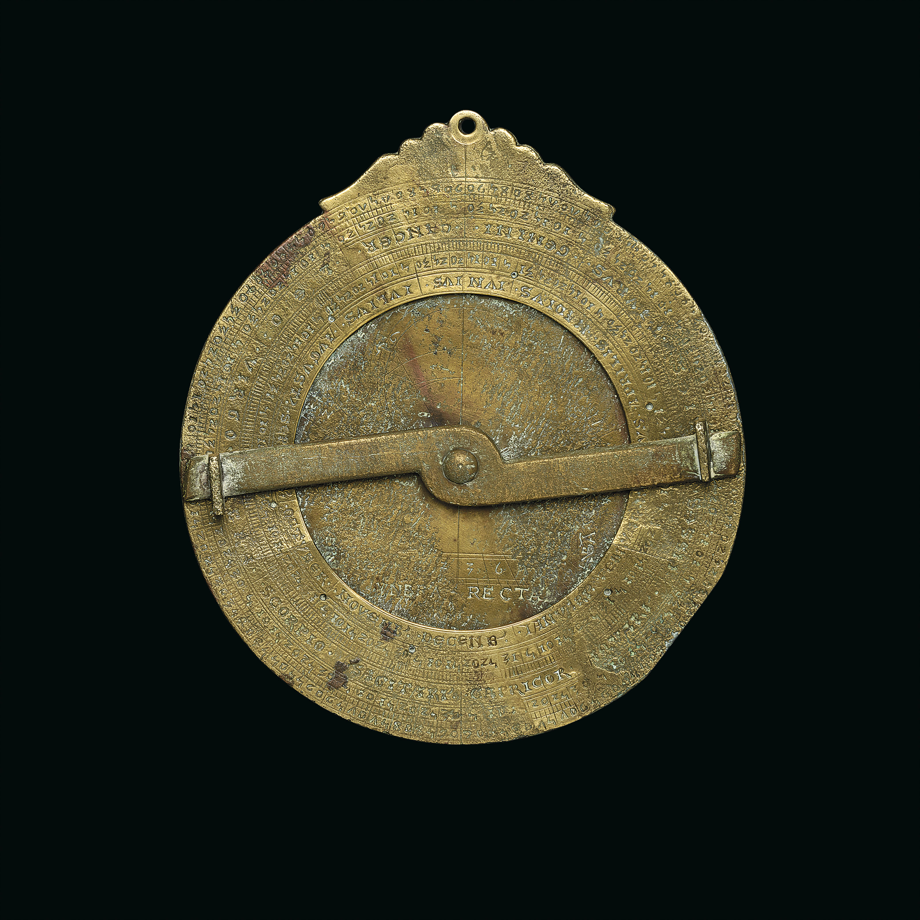 AN ASTROLABE PROBABLY SPANISH OR FRENCH LATE 15TH CENTURY Christie s