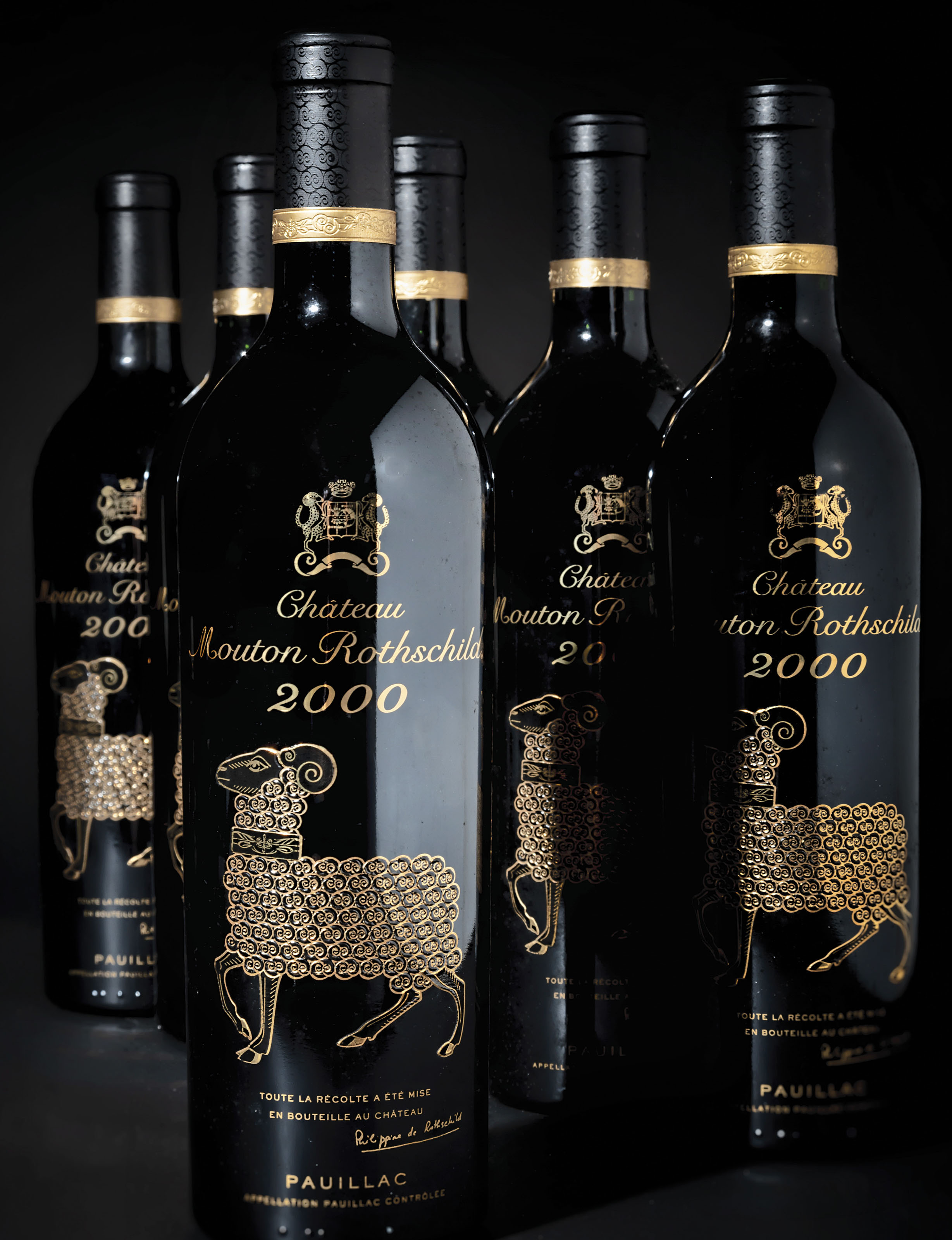 Chateau Mouton Rothschild 2000 6 Bottles Per Lot 2000