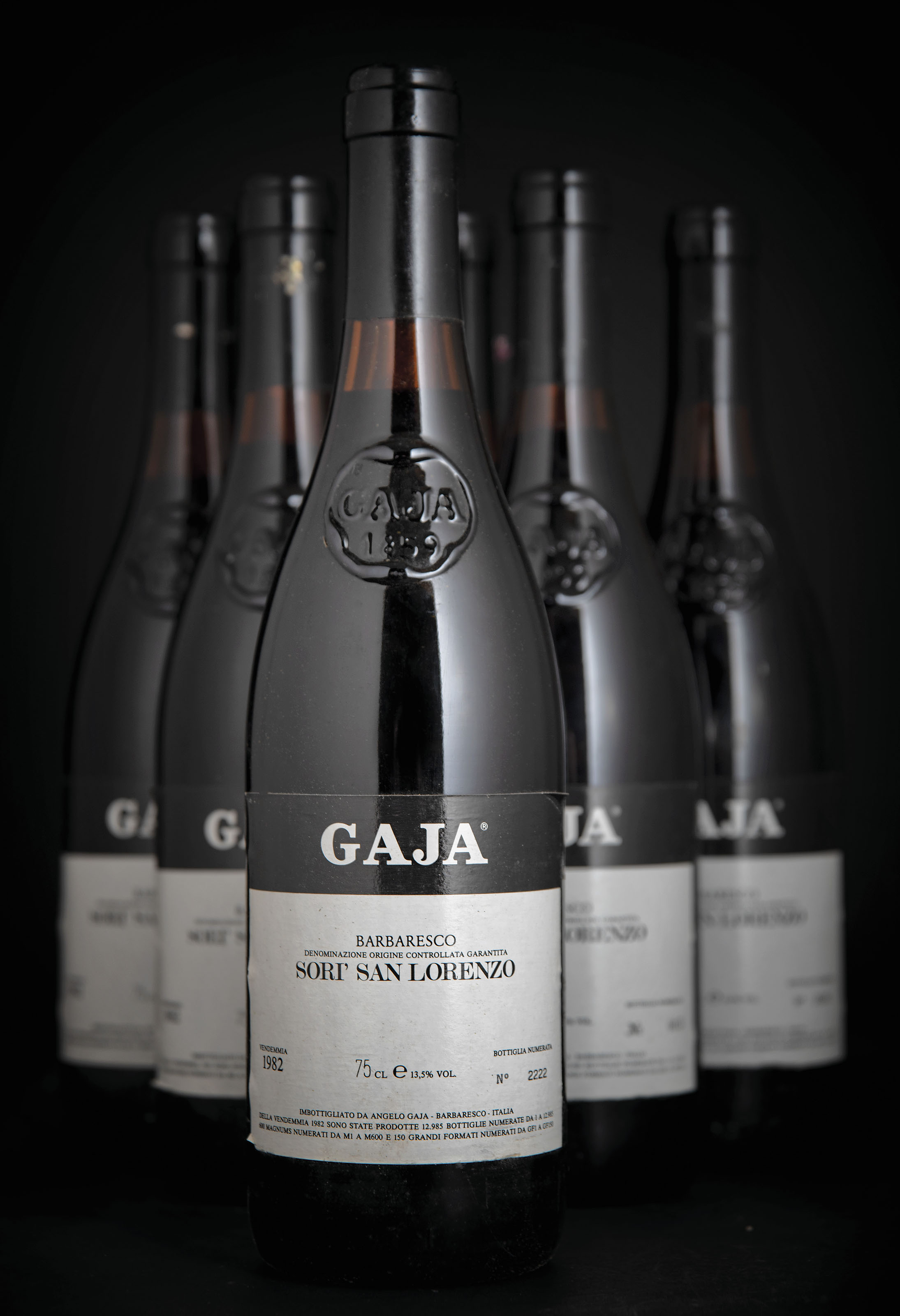 Gaja, Sorì San Lorenzo 1982 , 12 bottles per lot Christie's