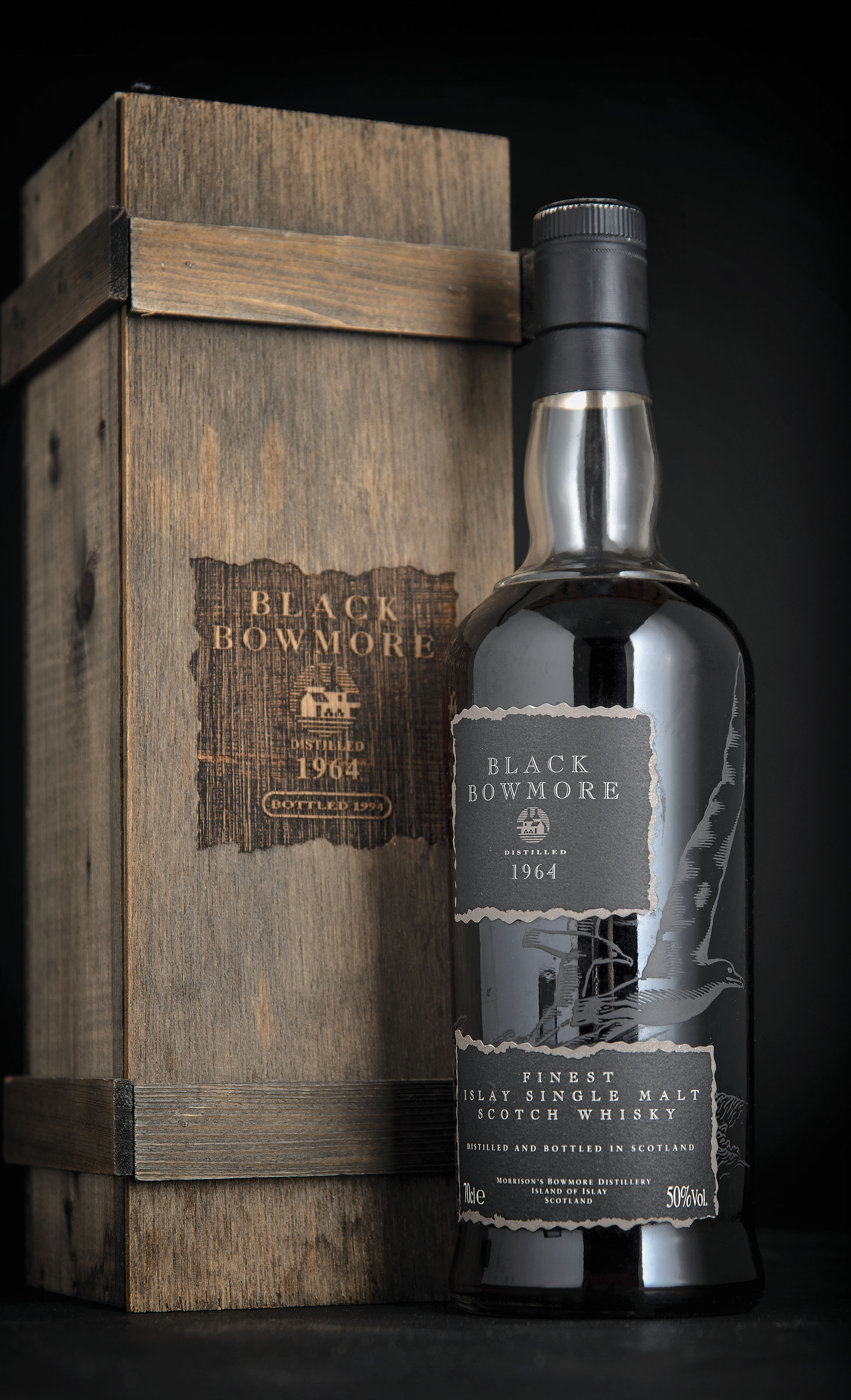 Christie&rsquo;s can help broker the private sale of whiskies such as this&nbsp;Black Bowmore 1964, which was sold at auction in London for &pound;18,000 on 29 November 2018