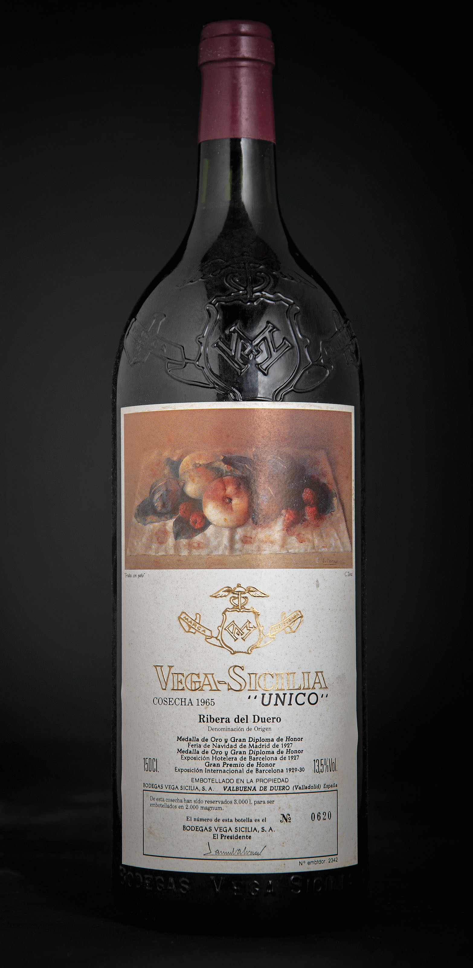 Vega Sicilia, Unico 1965 , 1 magnum per lot Christie's