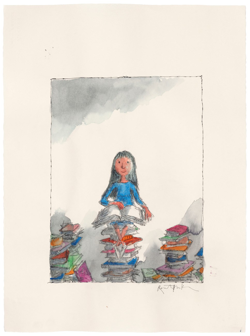 Quentin Blake (b. 1932), Matilda | Christie's