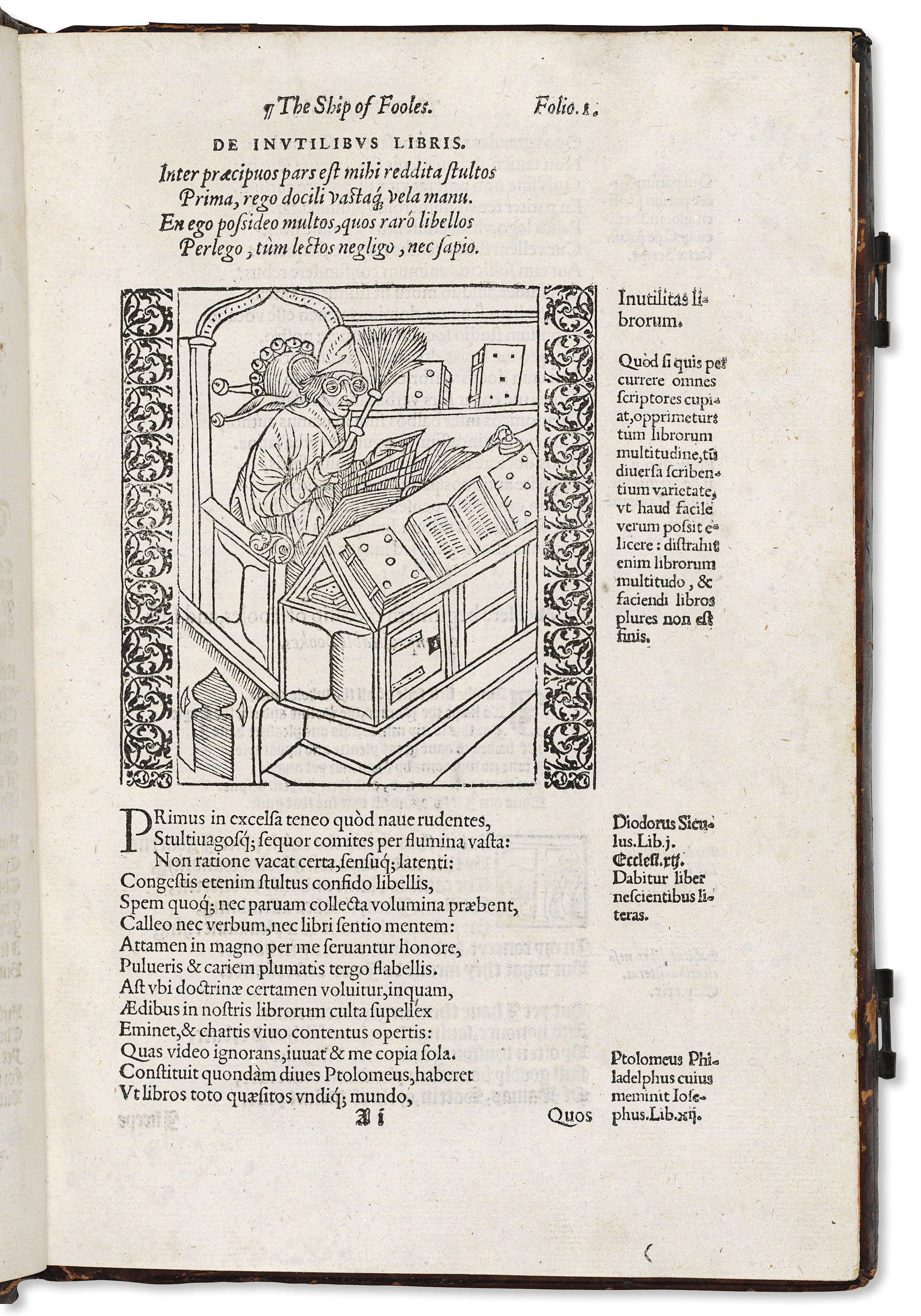 Brant Sebastian 1458 1521 Stultifera Navis London John Cawood 1570 Books Manuscripts Printed Books Christie S