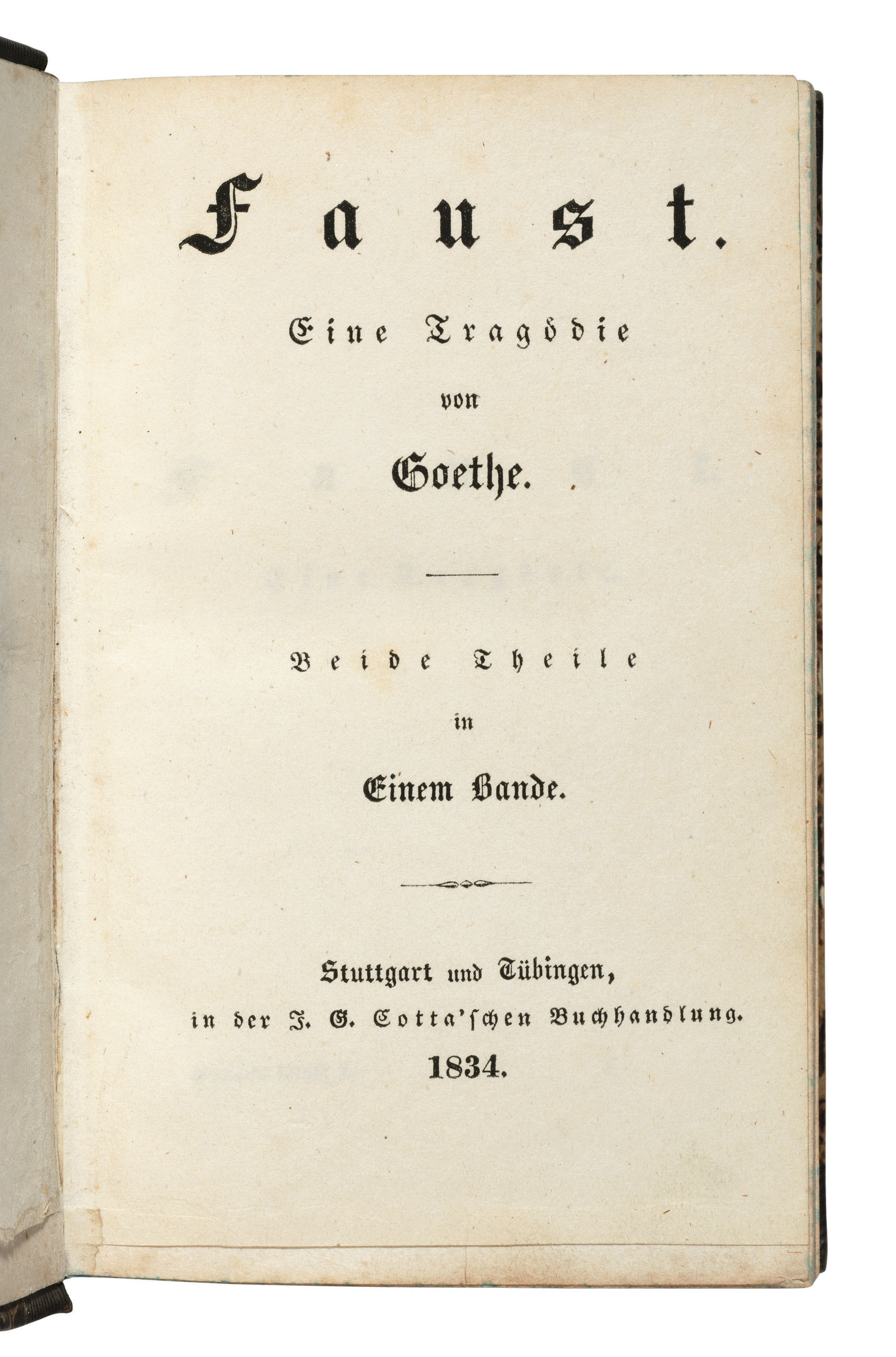 Johann Wolfgang Von Goethe Faust