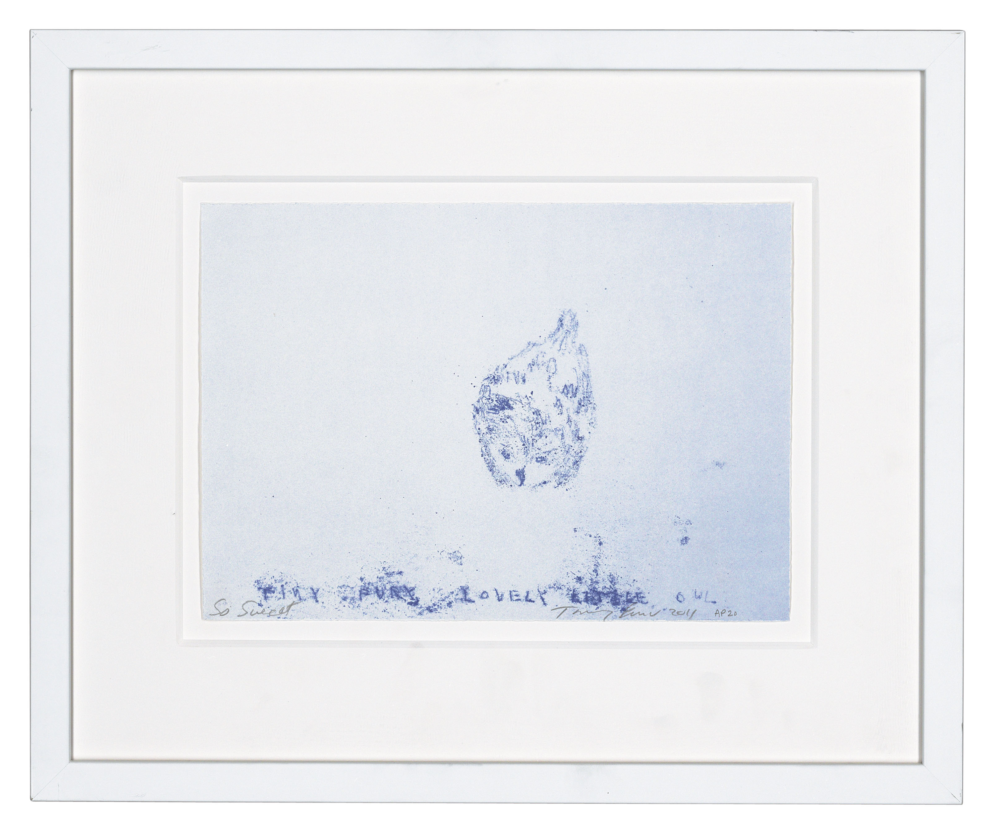 TRACEY EMIN (BRITISH, B. 1963), So sweet; Baby rabbit and squirrel