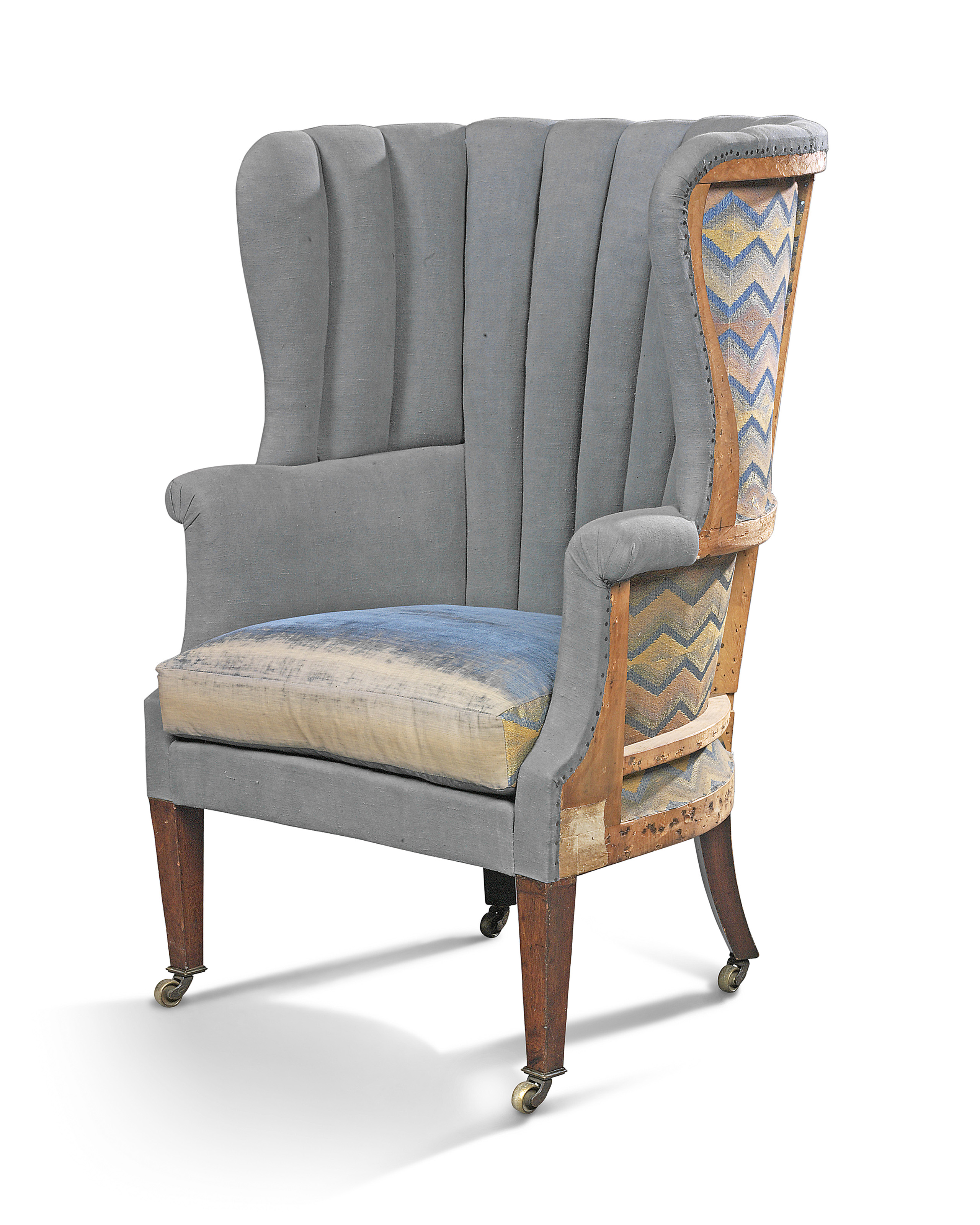 Barrel back wing chair deals