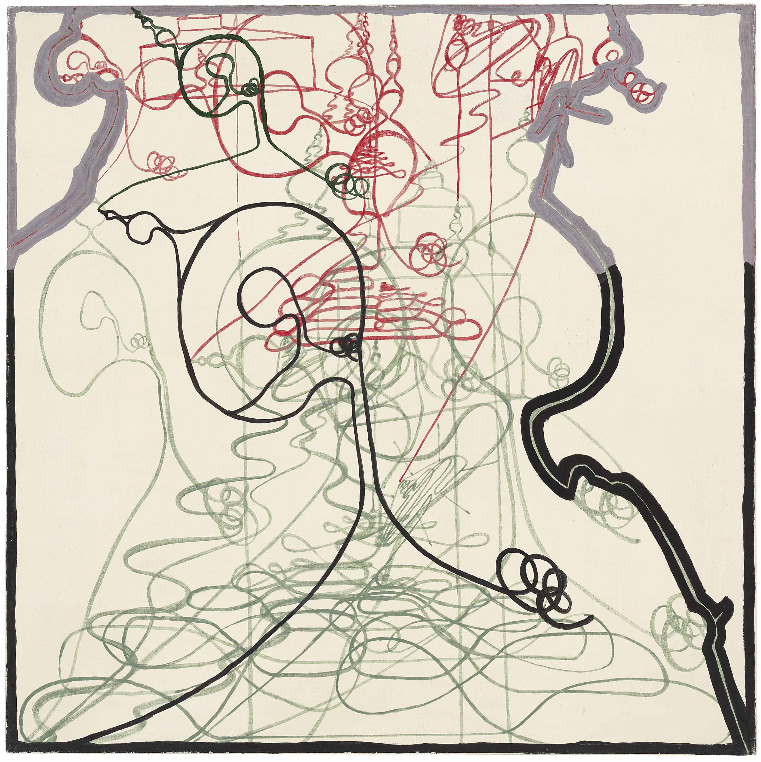 Bernard Cohen (b. 1933) , Untitled 1 1963 Christie's