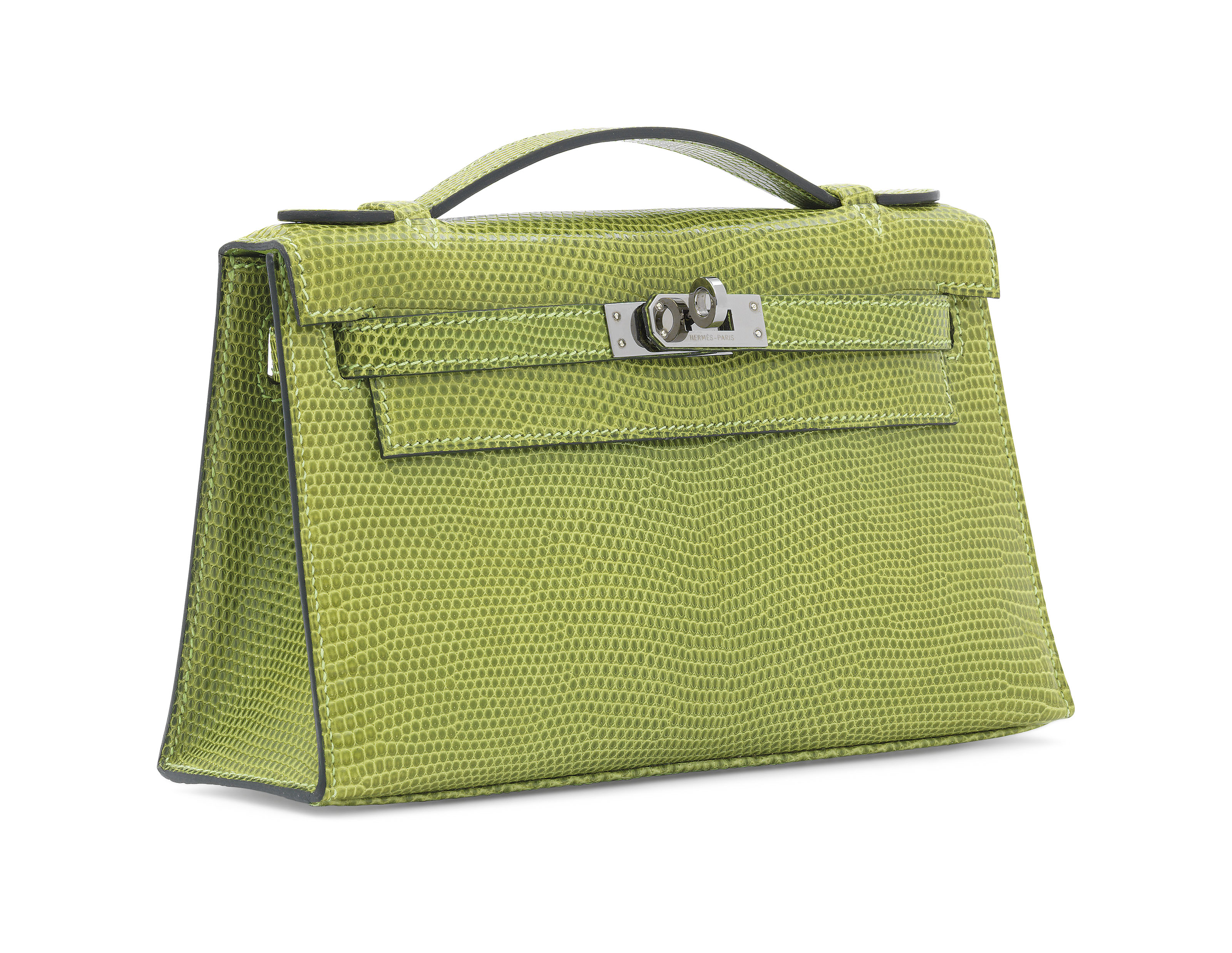 Hermès Vert Anis Lizard Mini Kelly Pochette, Hermès Handbags Online, Jewellery