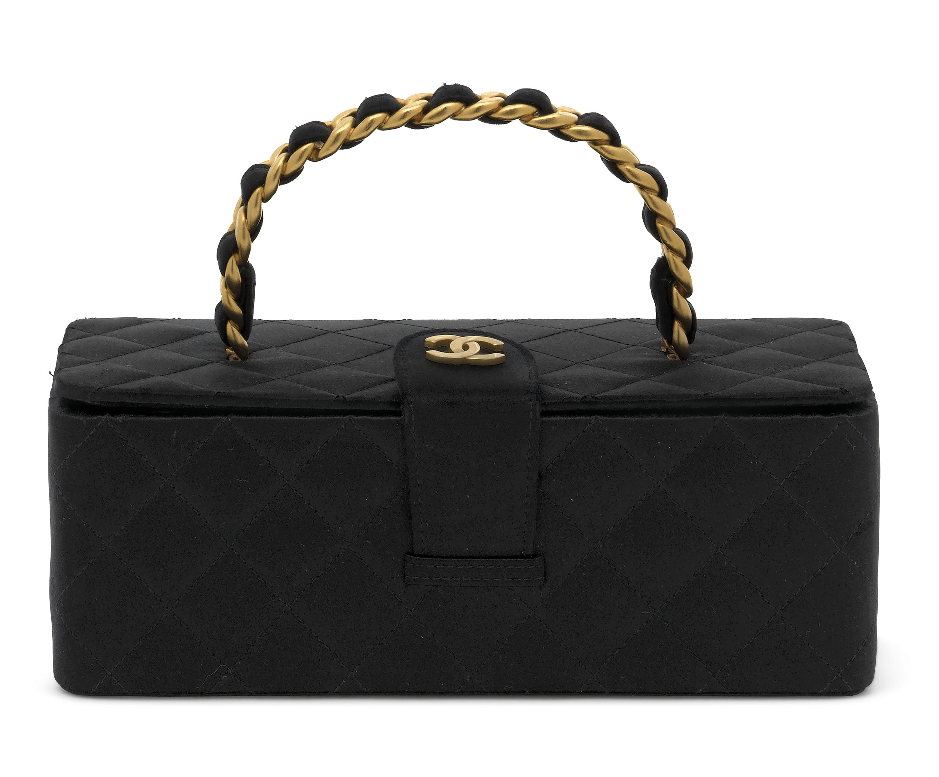 A MÉTIERS D'ART PARIS-BOMBAY RUNWAY BLACK LUCITE MATRYOSHKA EVENING BAG ...