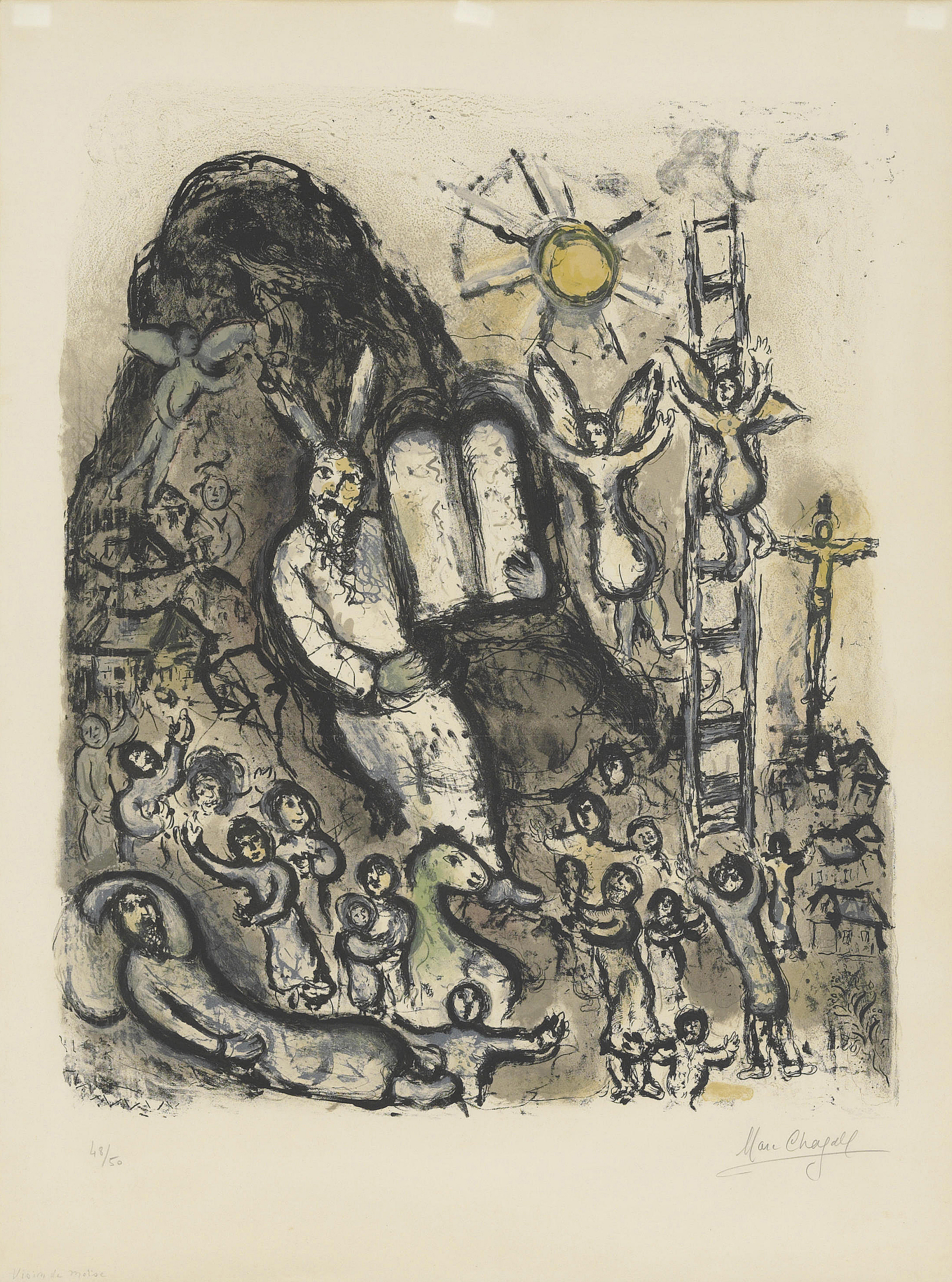 MARC CHAGALL (1887-1985), Moses' Visions | Christie's