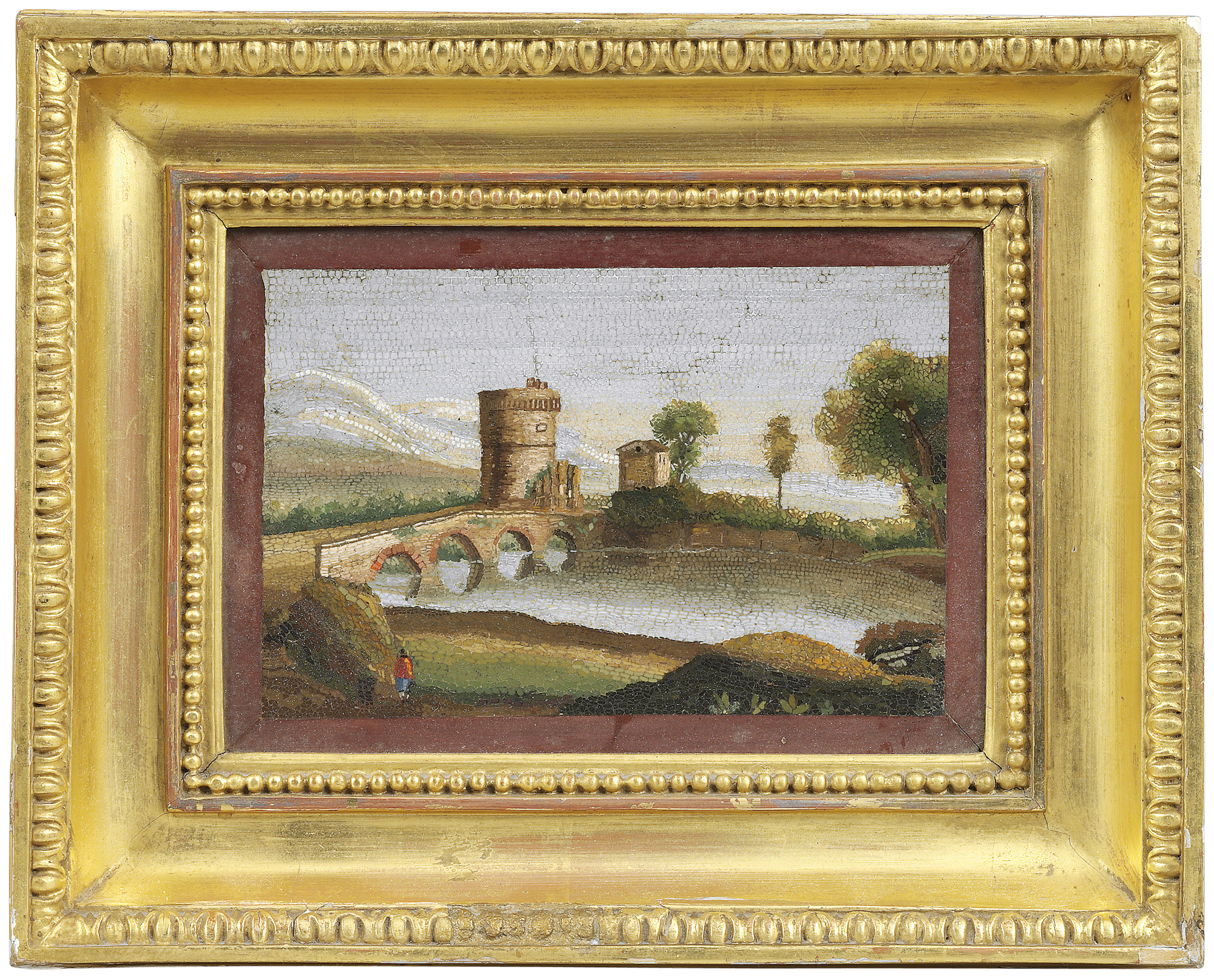 AN ITALIAN MICROMOSAIC PANEL , LATE 18TH/EARLY 19TH CENTURY Christie's