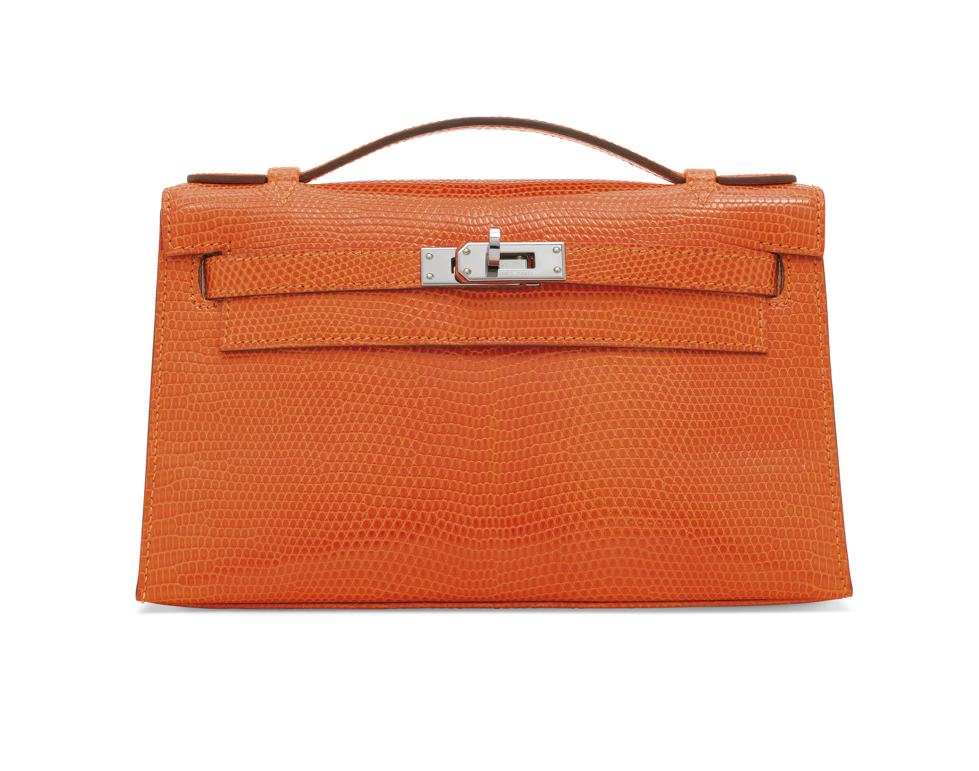 Hermes Birkin 30 Bag Orange Poppy Porosus Crocodile Gold Hardware