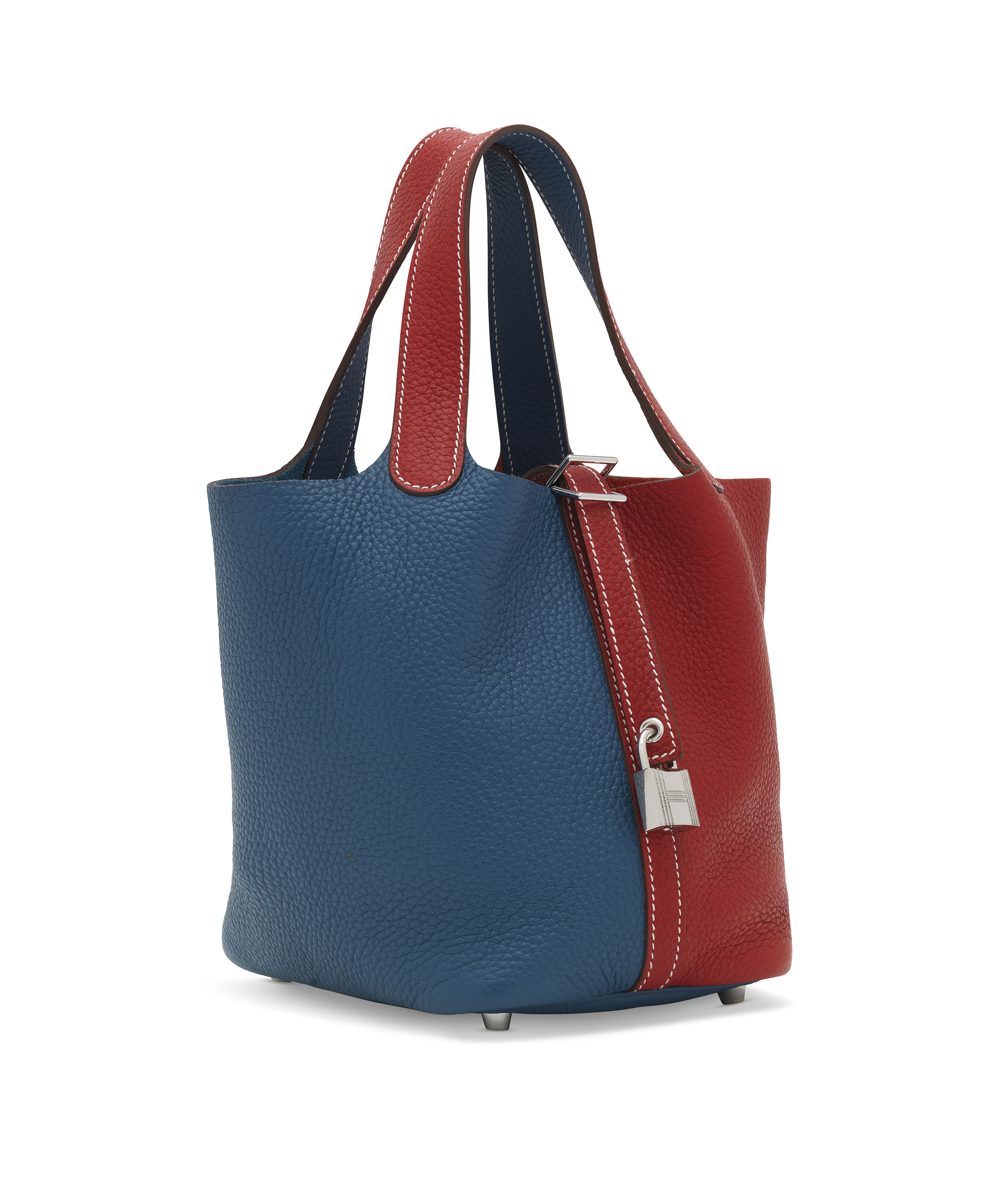 A Limited Edition Rouge Casaque Bleu Thalassa Picotin Lock 18 With Palladium Hardware Hermes 2012 21st Century Bags Christie S