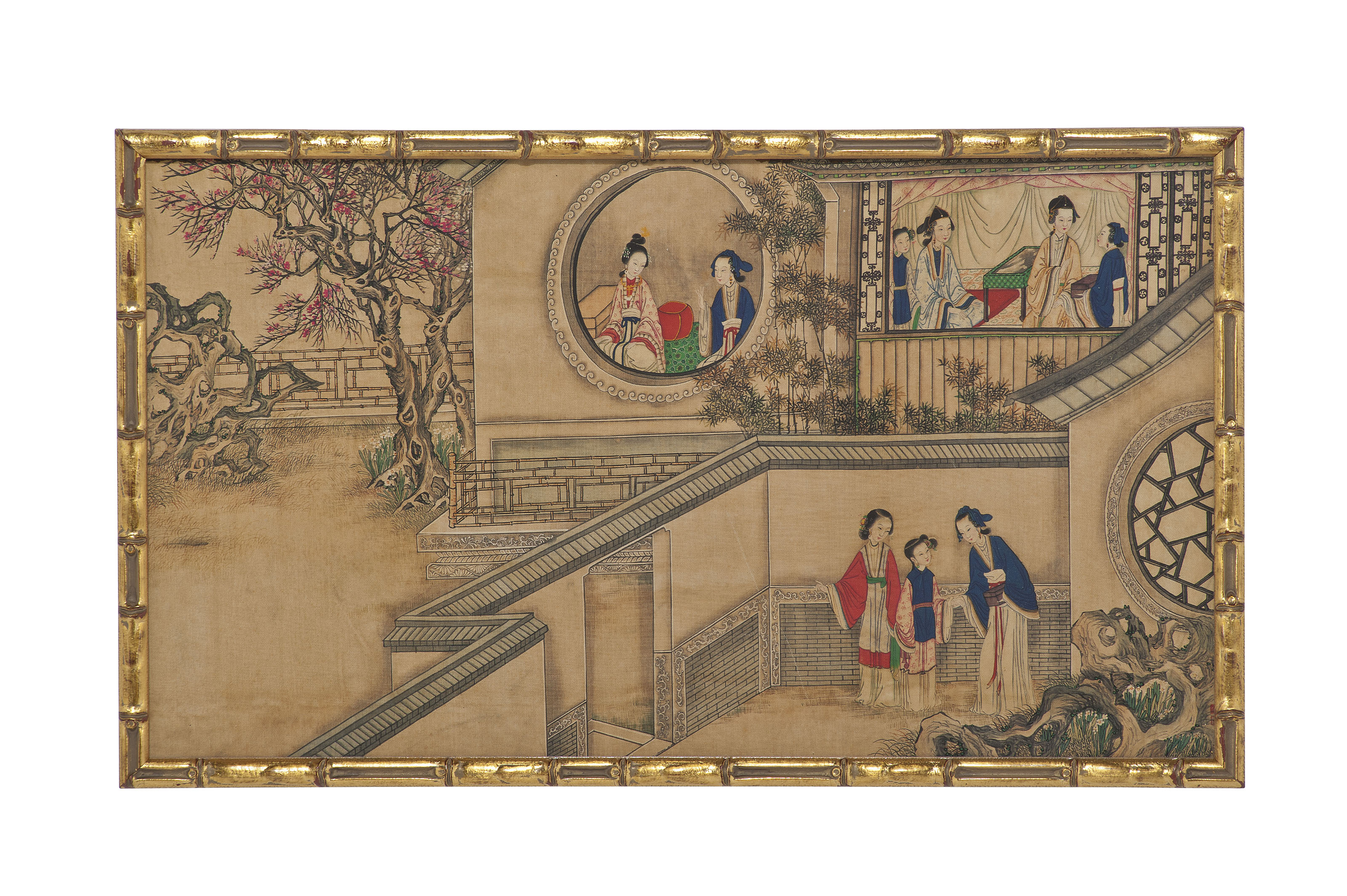 CHINESE SCHOOL, 19TH CENTURY , 24 Scenes from Dream of the ...