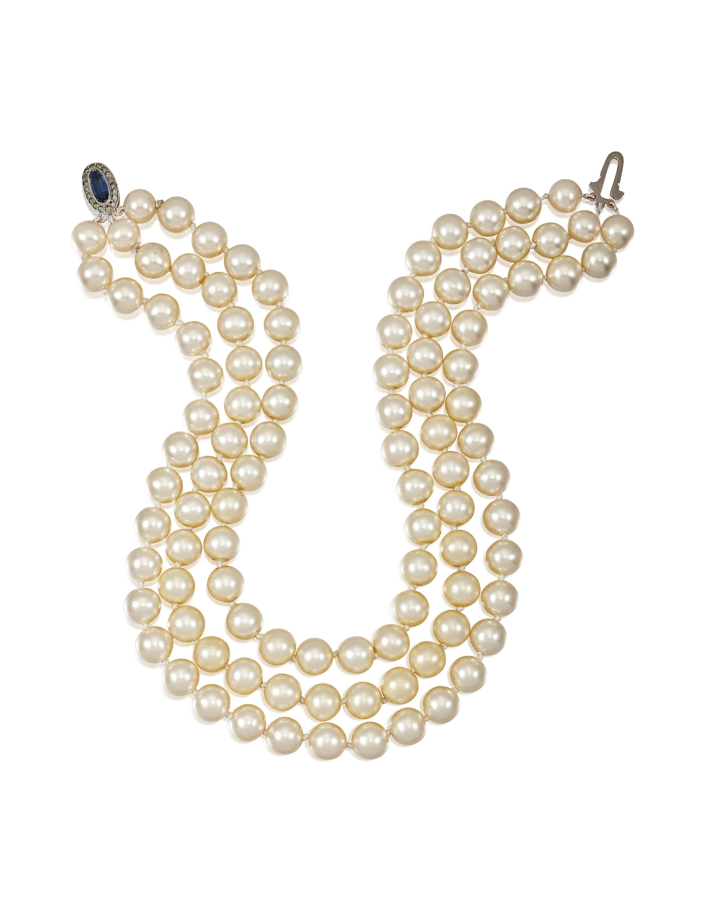 TWO IMITATION PEARL NECKLACES, Christie’s