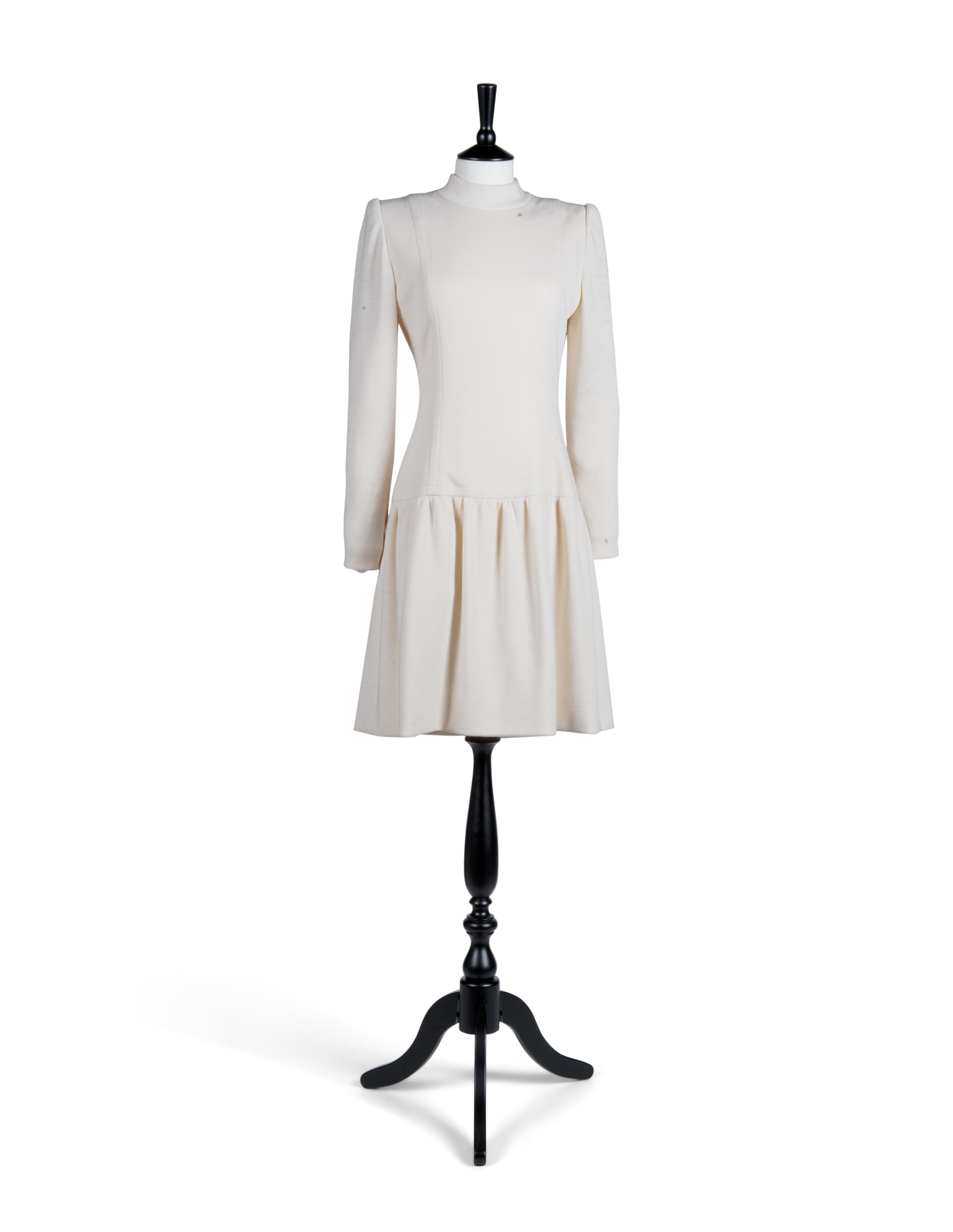 A CREAM WOOL JERSEY SKATER DRESS, UNLABELLED, GIVENCHY, 1991/1992 |  Christie's