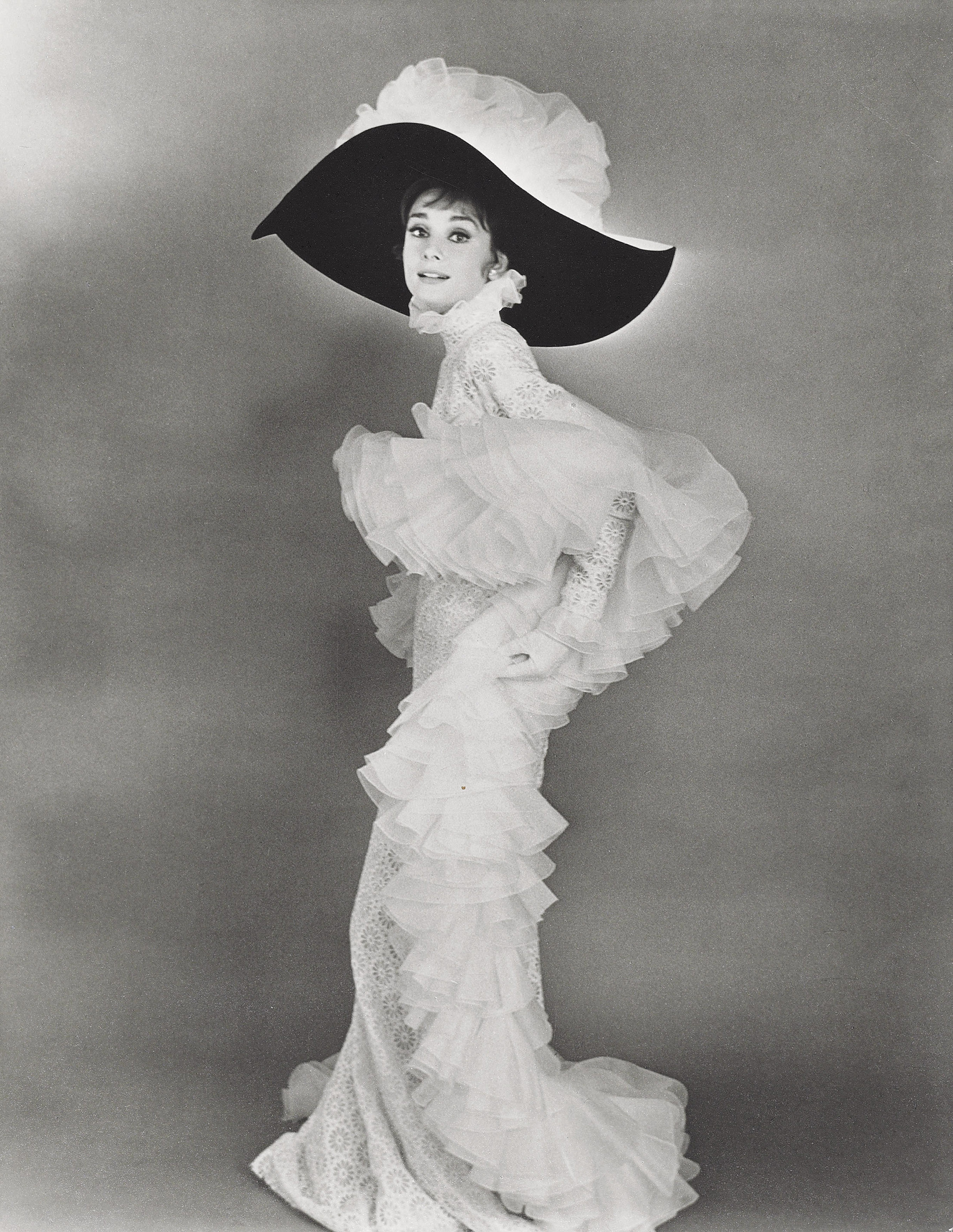 MY FAIR LADY, 1964; CECIL BEATON (1904-1980), Audrey Hepburn, 1963